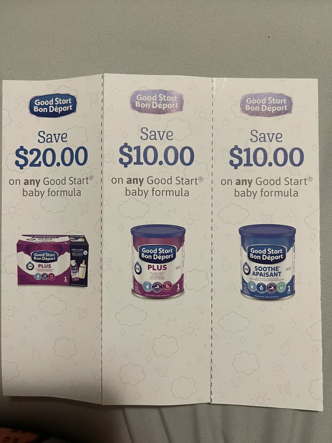 Good Start Baby Formula Coupons: $20 & $10 Savings
