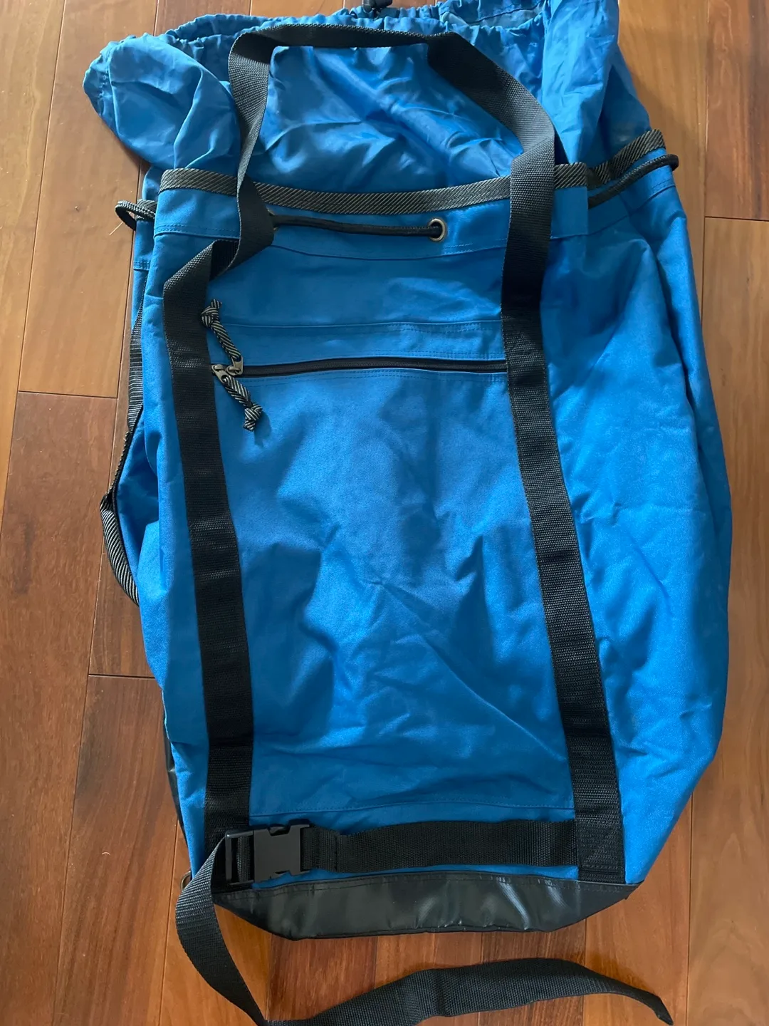 Delsey Blue Duffel Backpack thumbnail
