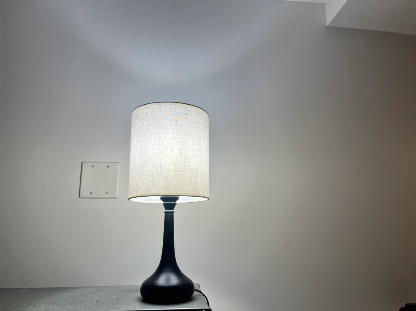 Table Lamp with Fabric Shade thumbnail