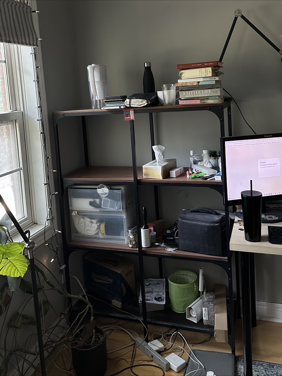 IKEA FJÄLLBO Shelf Unit, Black, 100x136 cm - photo 2