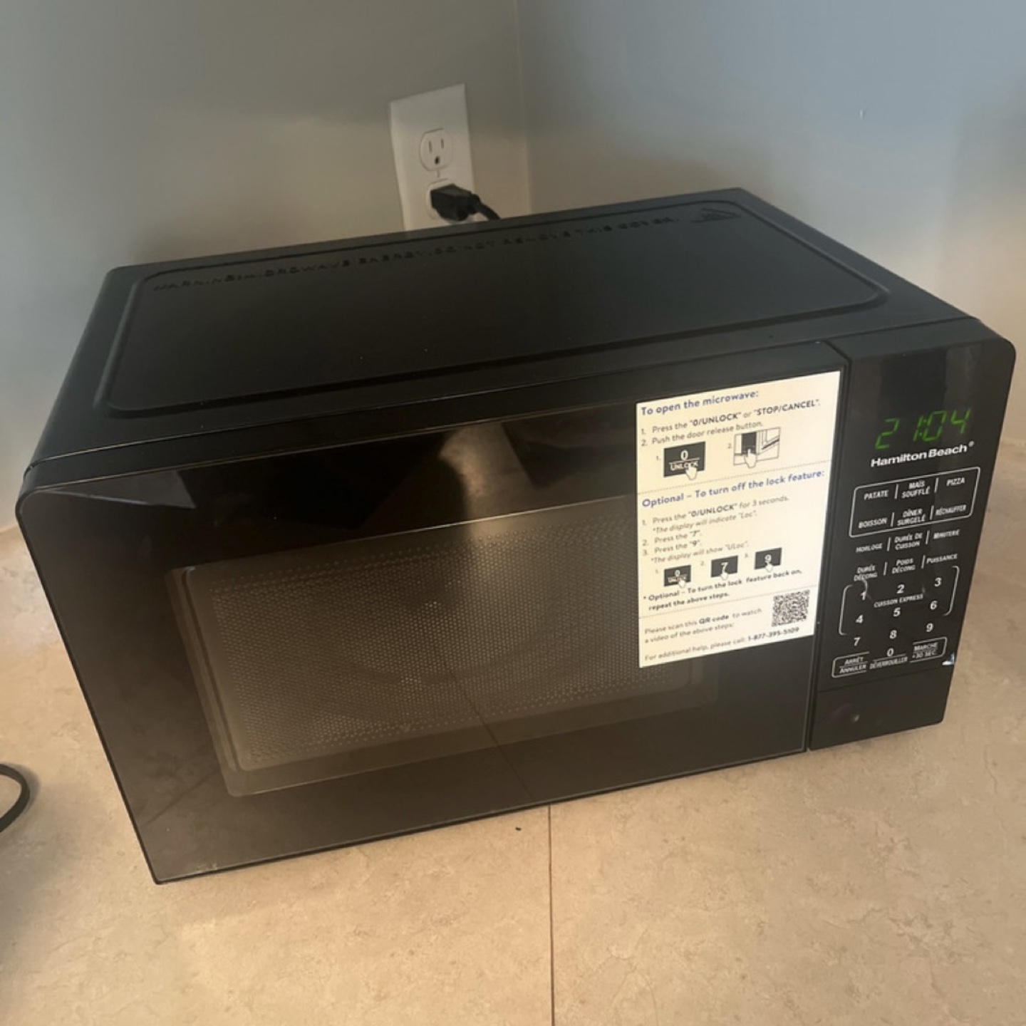 Hamilton Beach Microwave