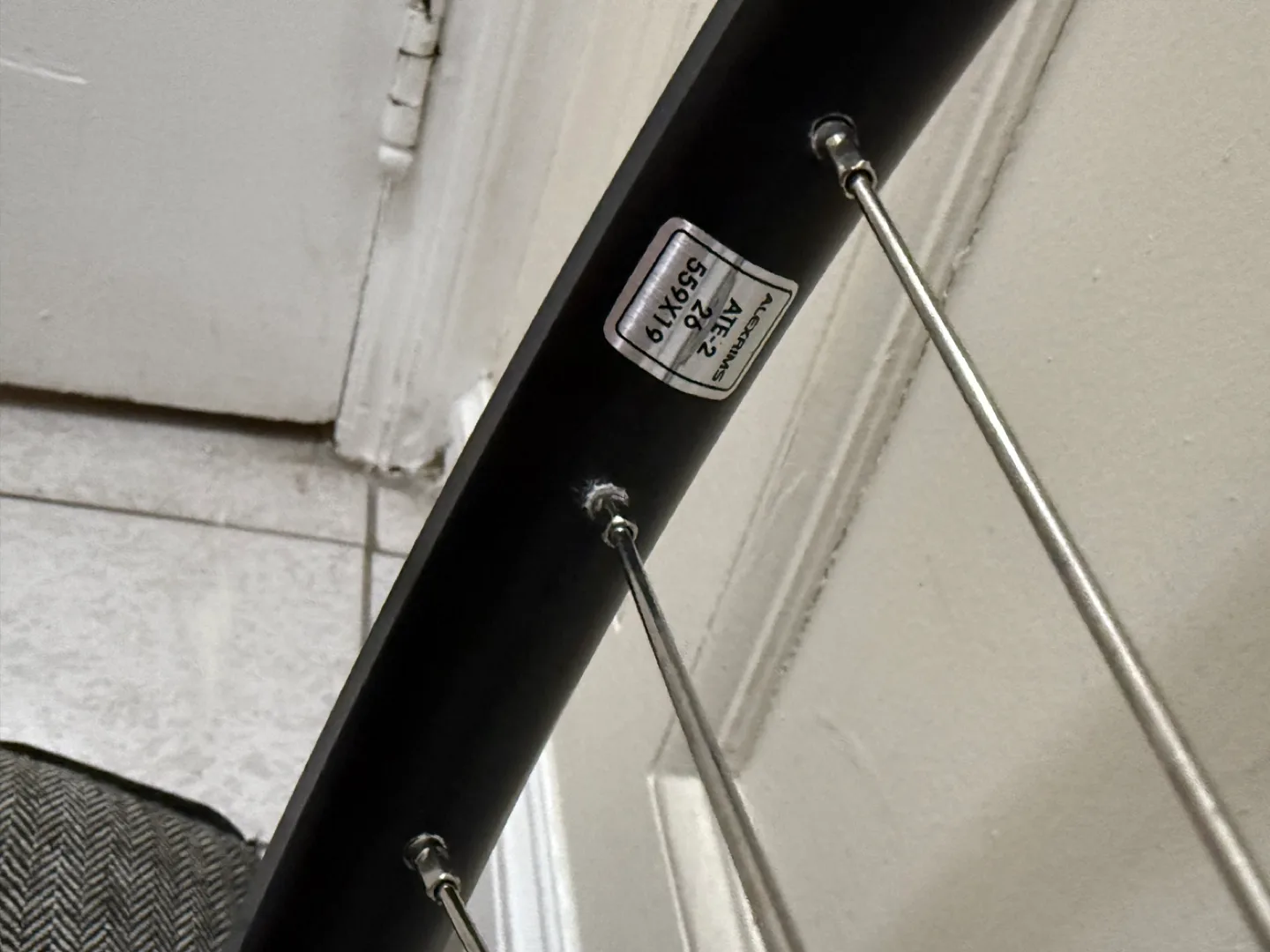 Electra Townie Gol 8D 26" Front E-bike Wheel. Alexrims image indicator(5)