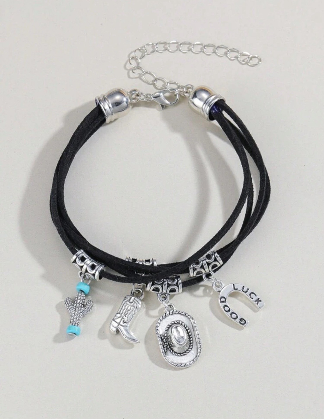 Western Style Necklace & Bracelet Set - photo 2