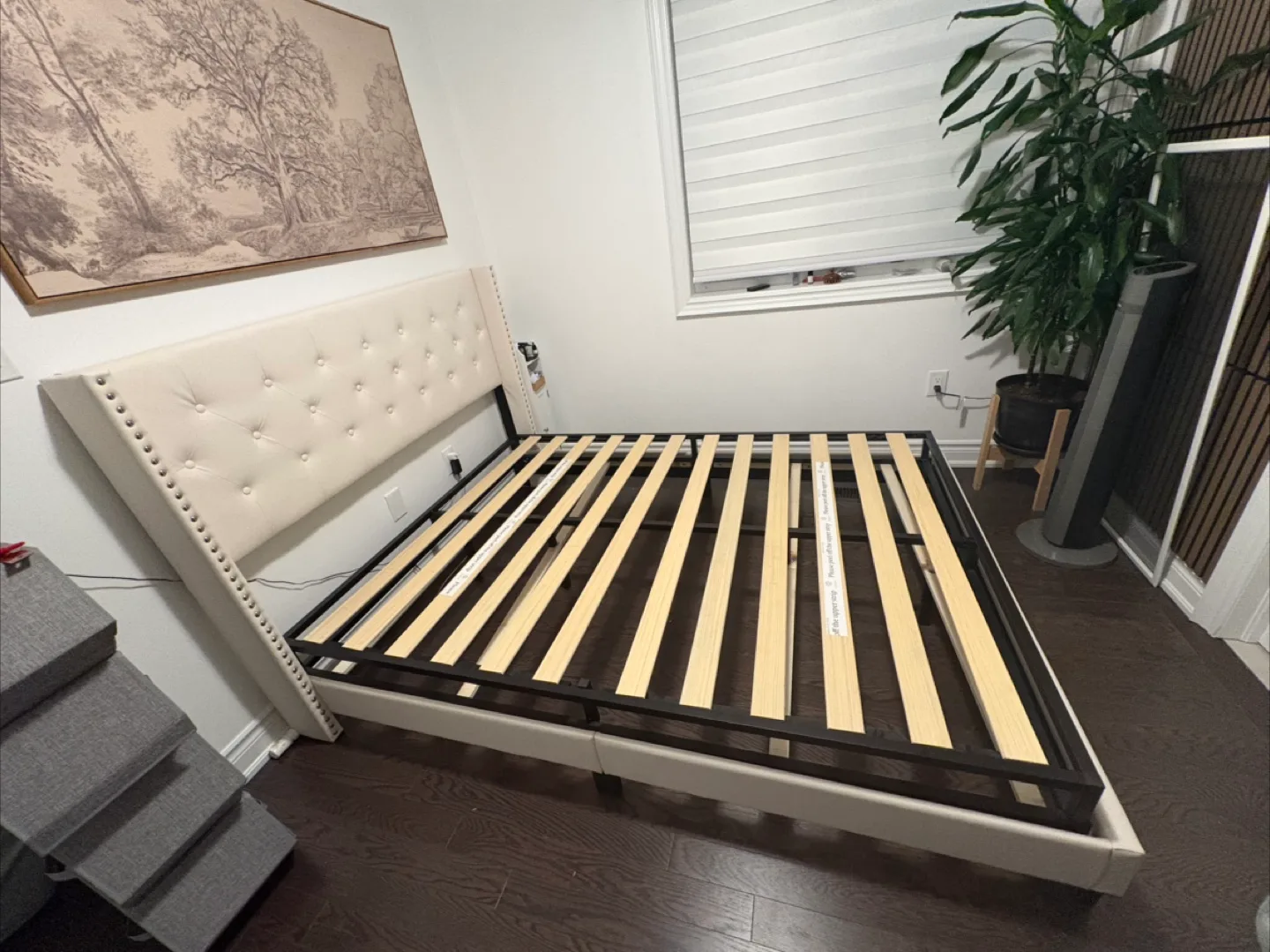 Bed Frame and mattress box Queen Size thumbnail