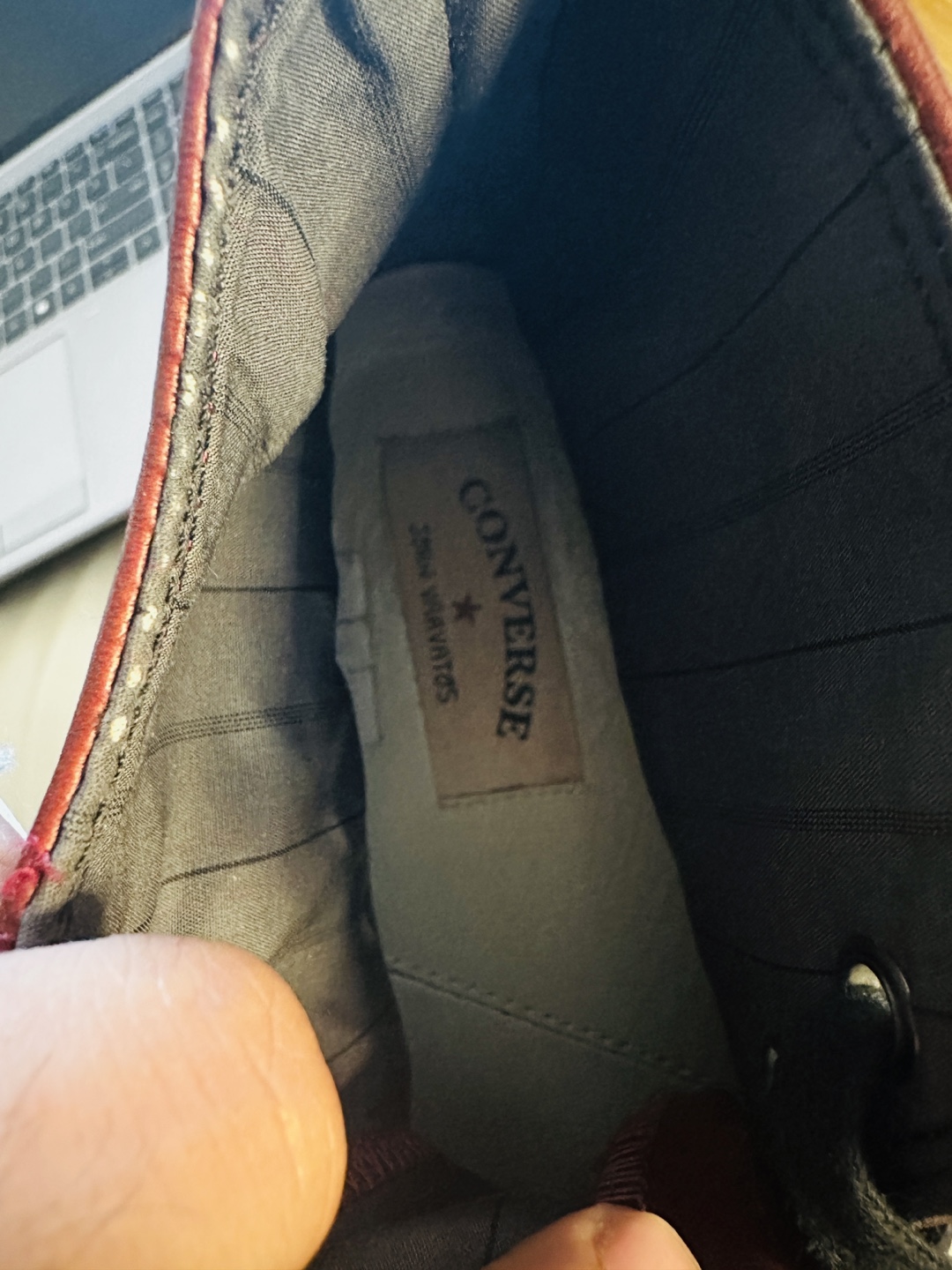 Converse John Varvatos Leather High-Top Sneakers - photo 5