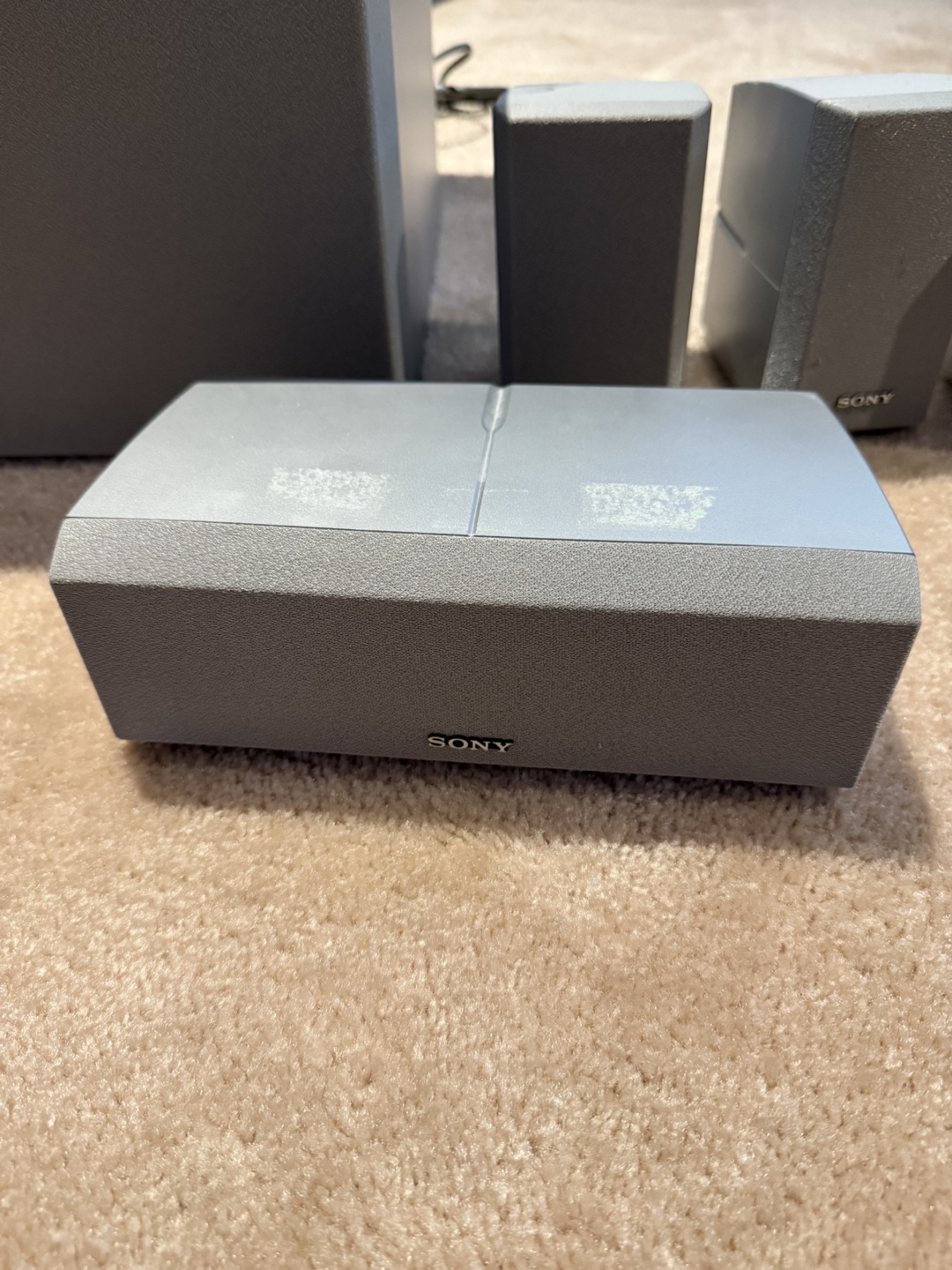 Sony Home Threater System: SA-WM500 Subwoofer & SS-MSP2 Speakers - photo 2