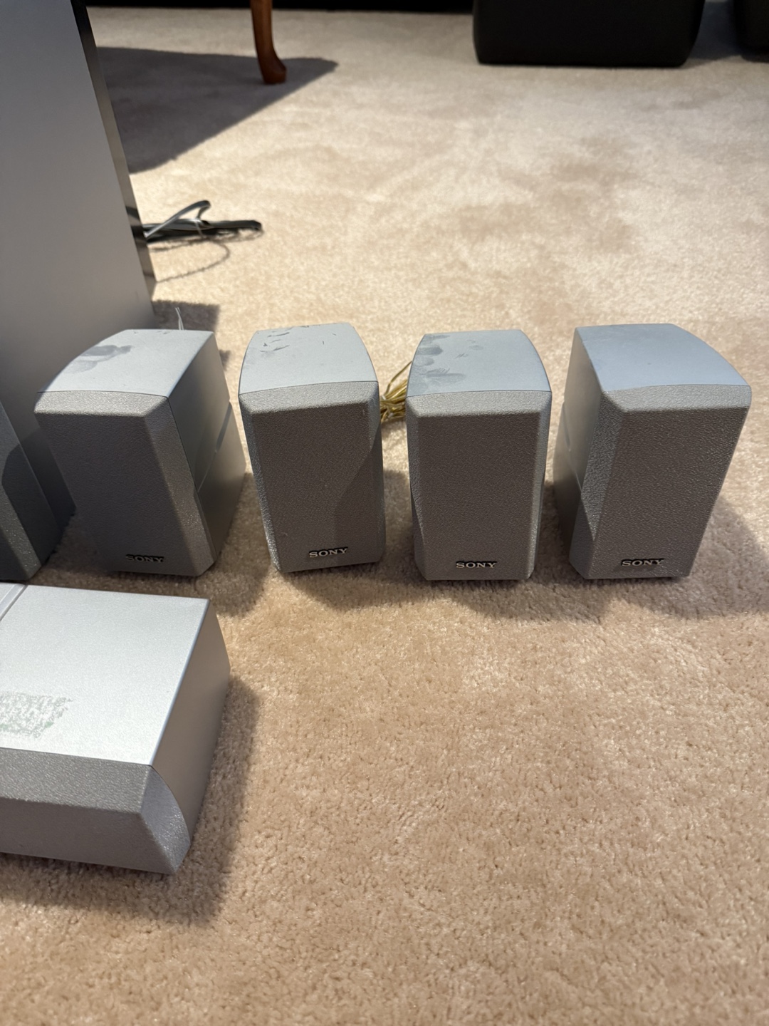 Sony Home Threater System: SA-WM500 Subwoofer & SS-MSP2 Speakers - photo 3