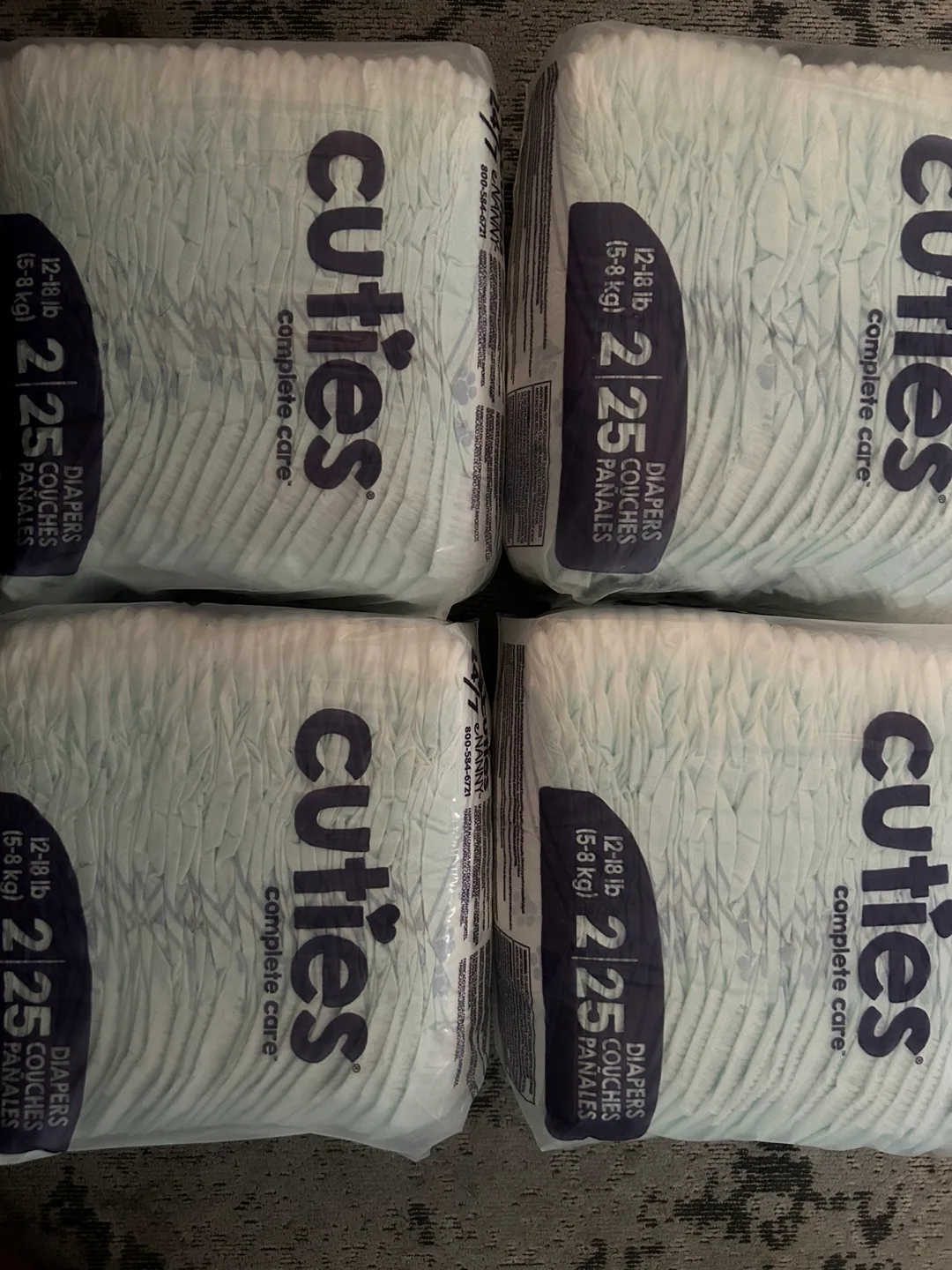 Cuties Complete Care Diapers, Size 2 thumbnail