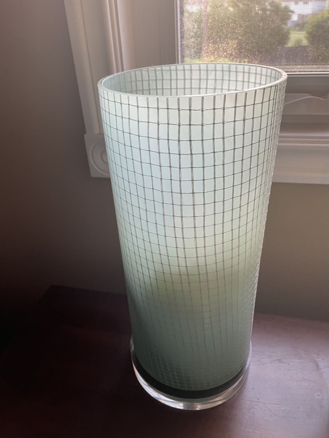 Patterned Glass lighting