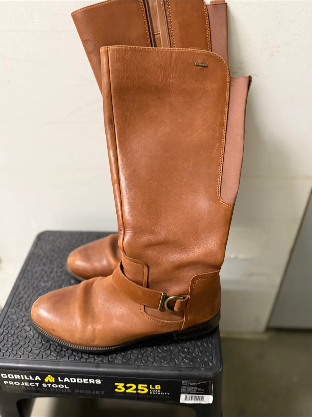 Clarks Leather Artisan Boots - Size 6.5 for Women thumbnail