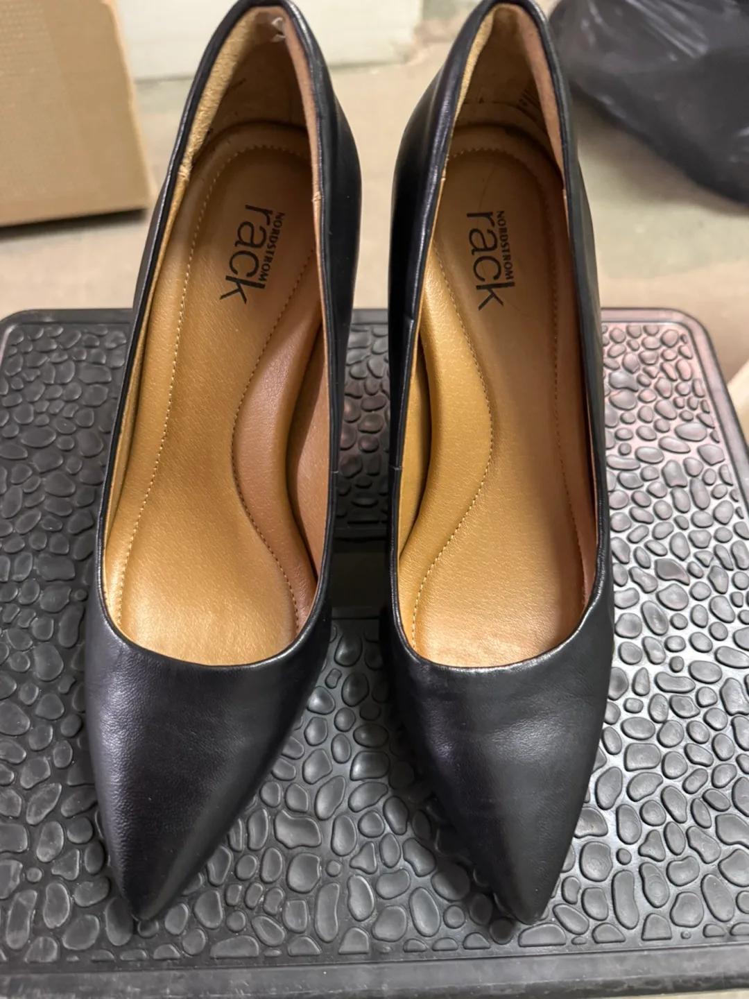 Nordstrom Rack Black Heels size 5 thumbnail