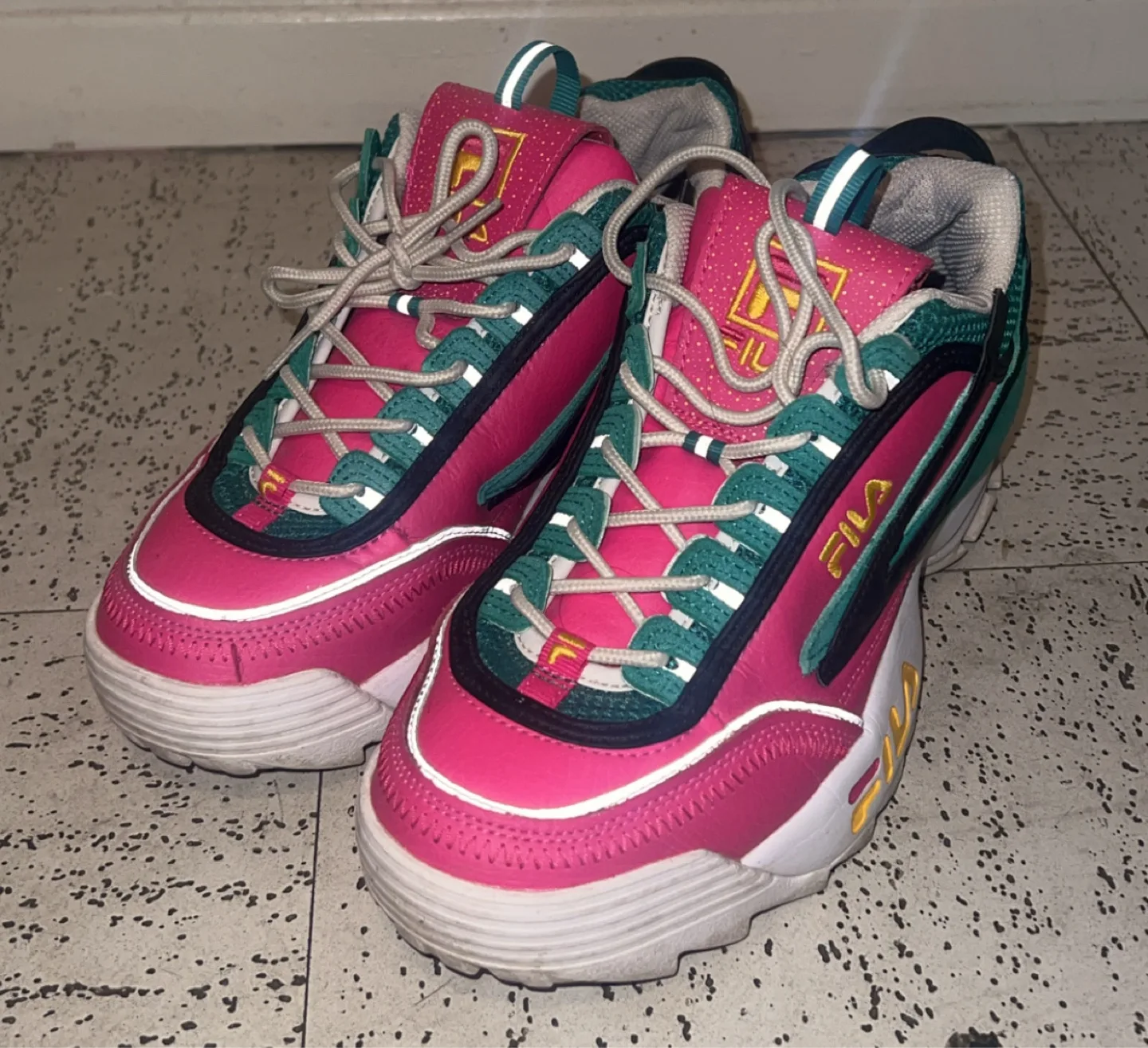 Fila Sneakers Pink/Green thumbnail