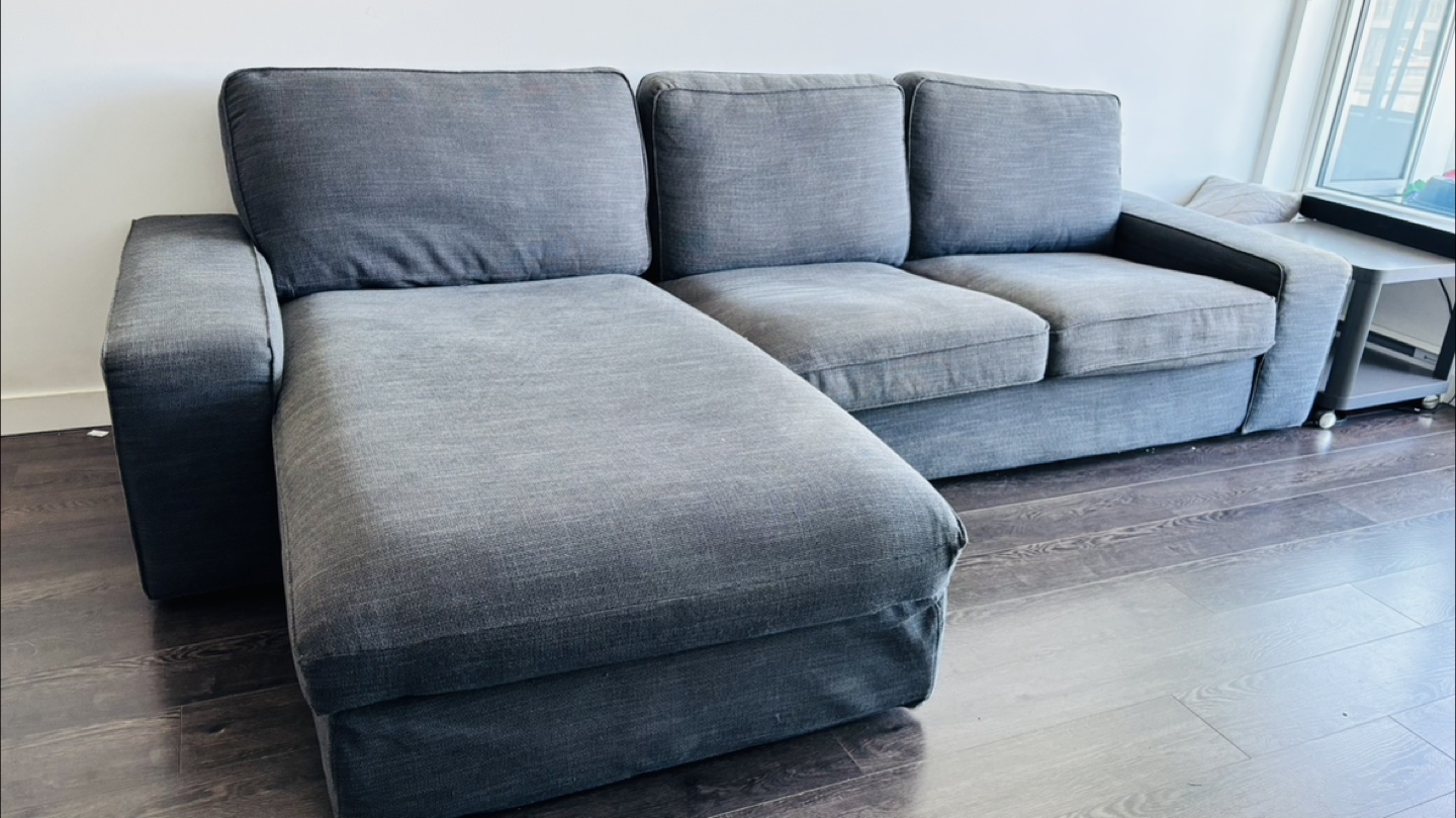 IKEA Sectional Sofa - Grey