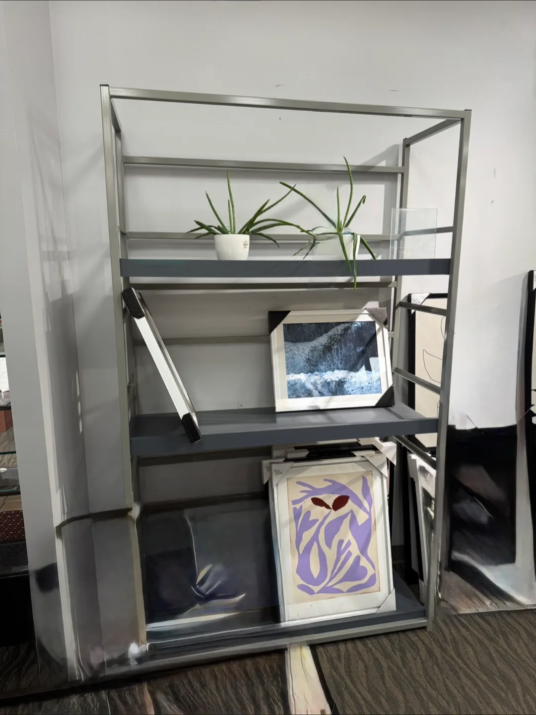 Metal Frame Shelving Unit thumbnail