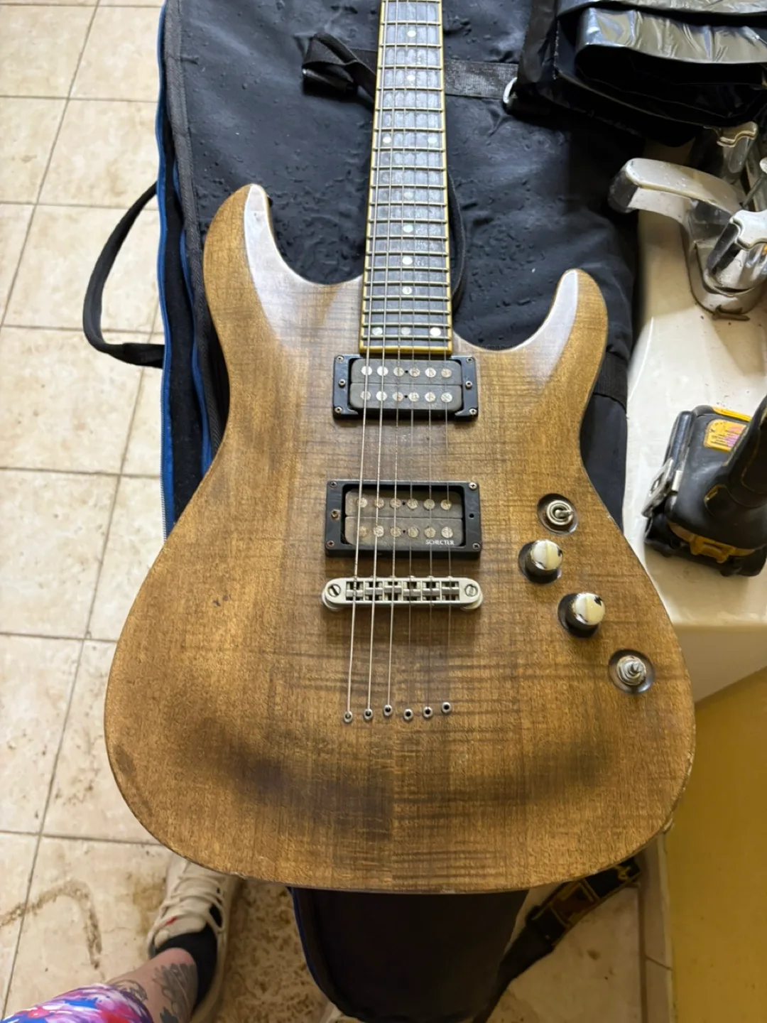 Schecter C-1 Exotic Diamond Series Electric Guitar thumbnail