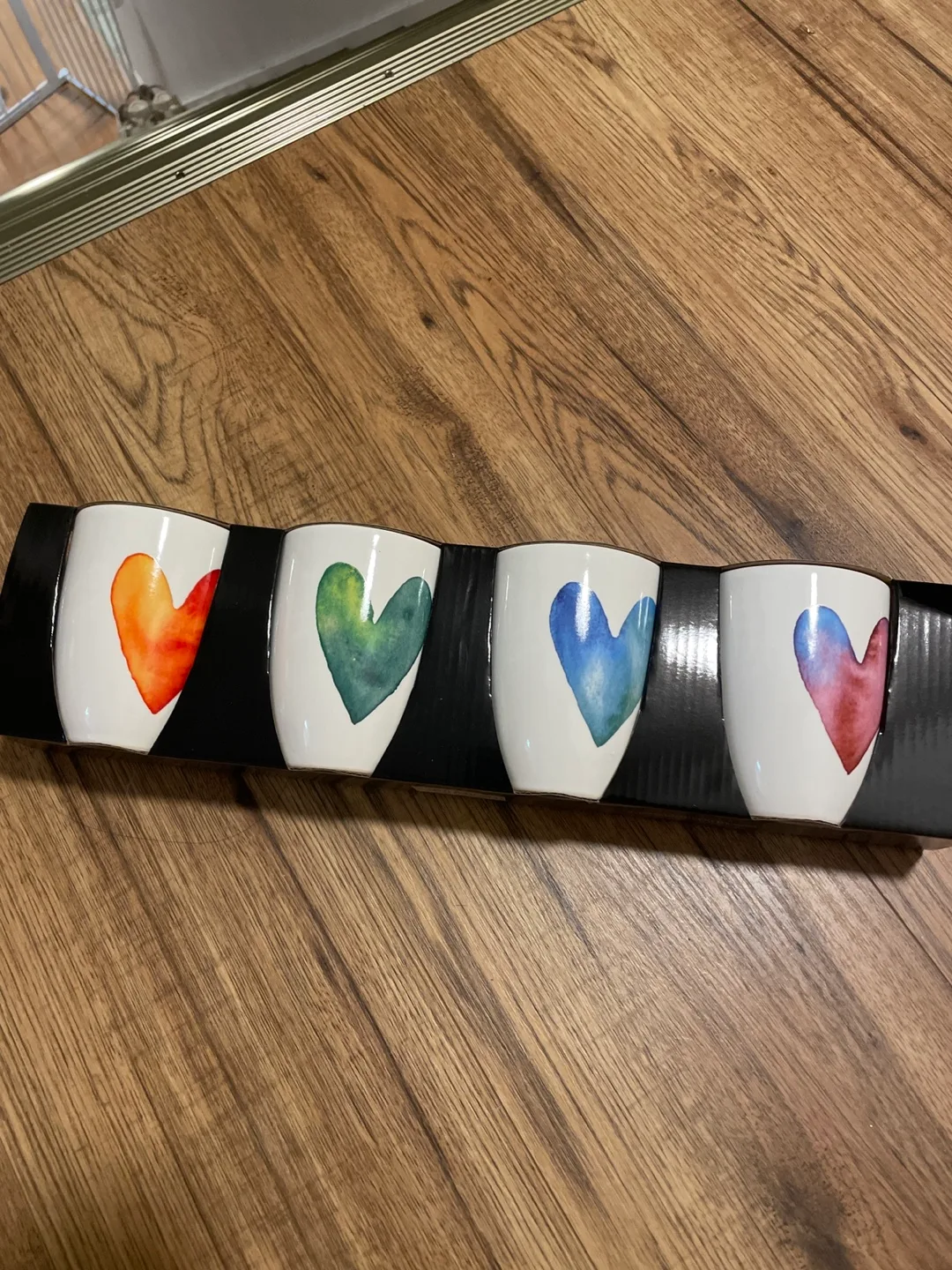 4 Piece Graphic Mug Set - New Bone China thumbnail