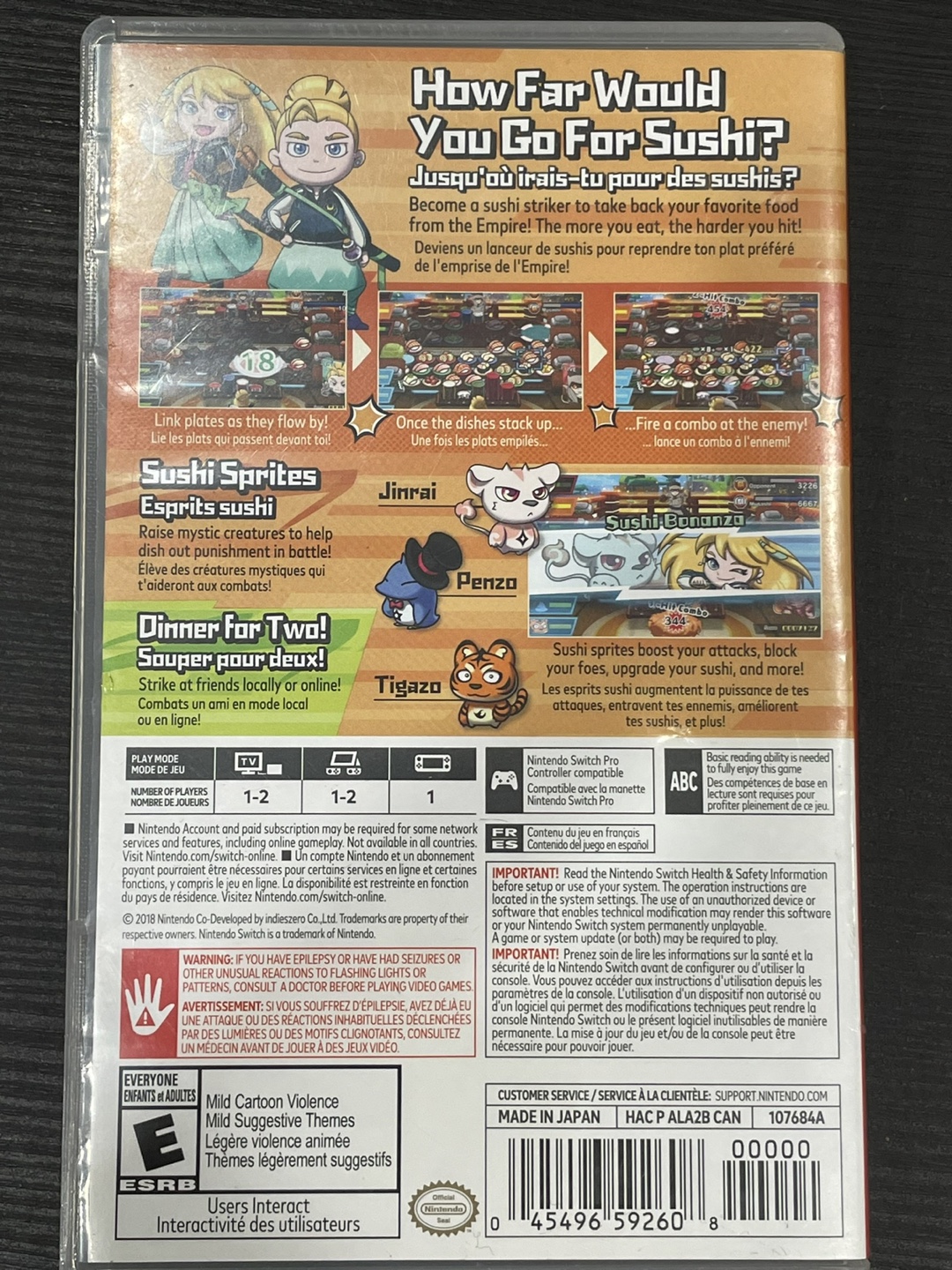 Sushi Striker: The Way of Sushido - Nintendo Switch - photo 2