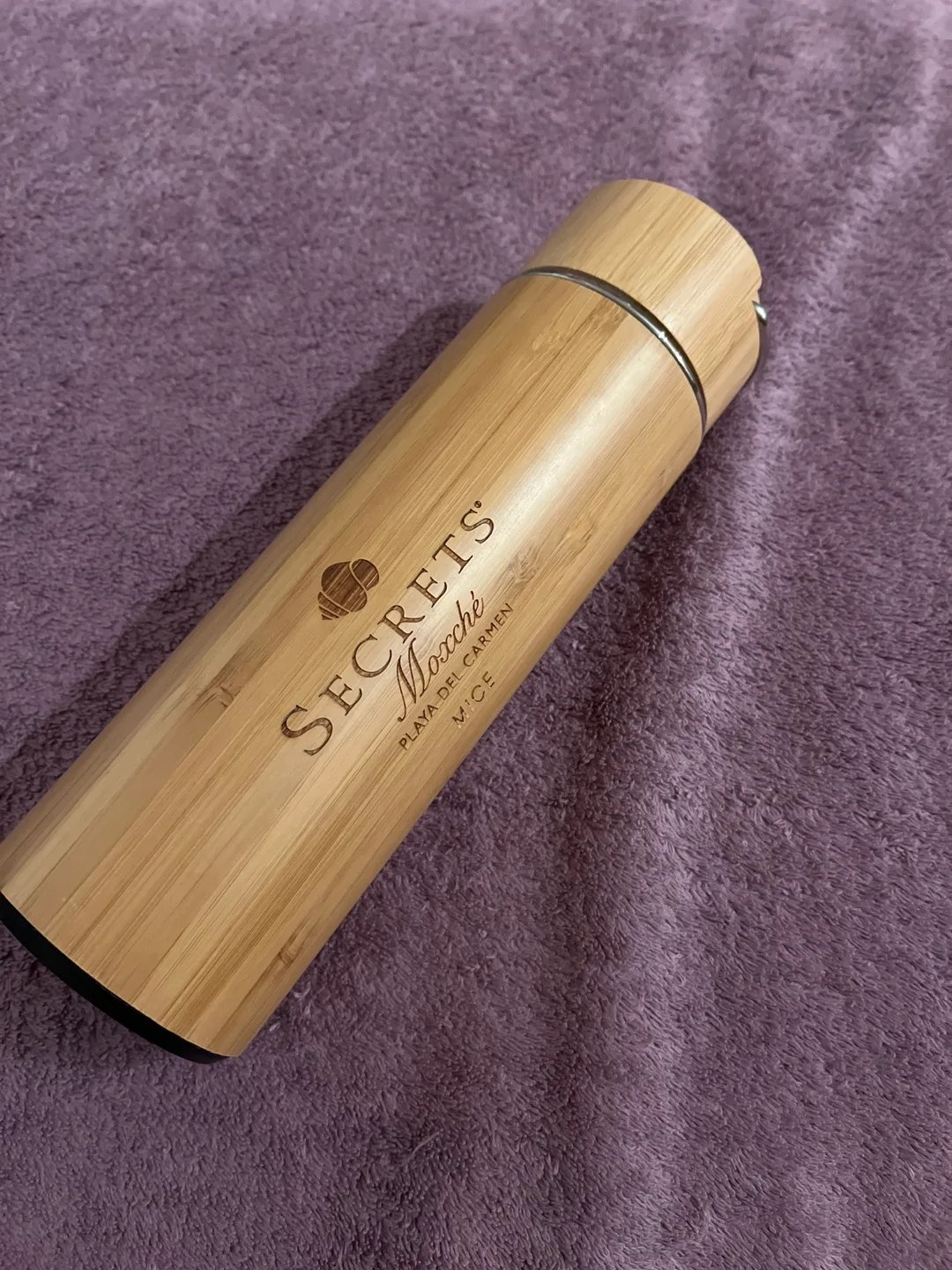 Secrets Resorts Bamboo Water Bottle 🇨�🇦 thumbnail