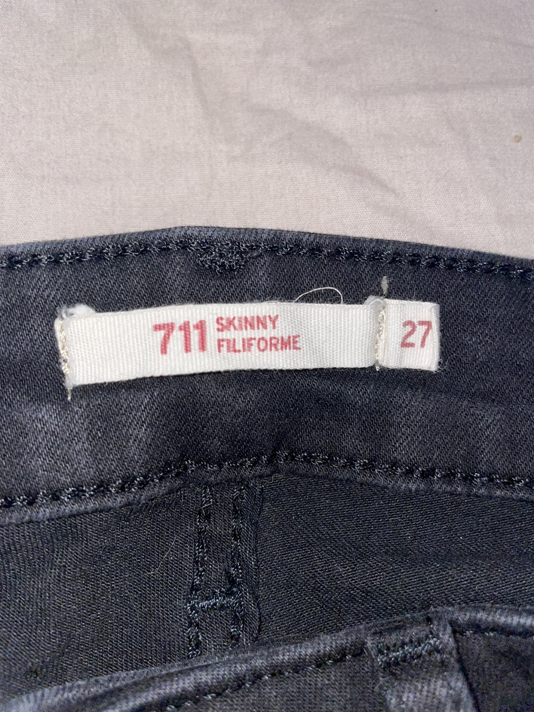 Levi's 711 Skinny Jeans - Size 27 - photo 3