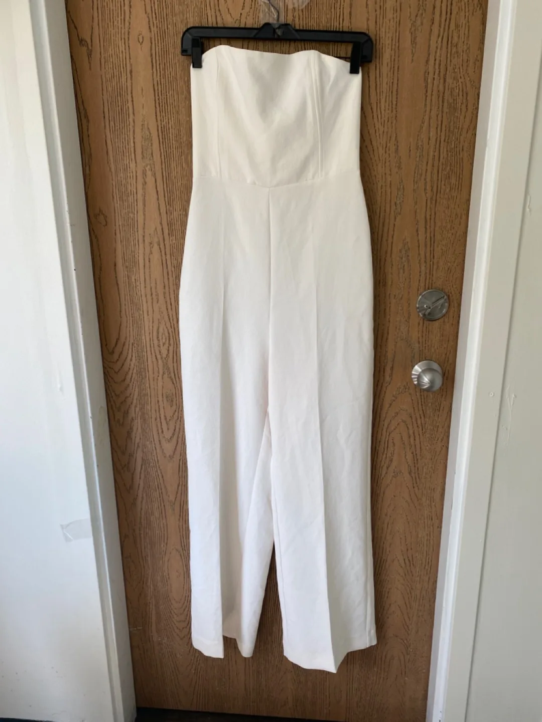 White jump suit stunning thumbnail