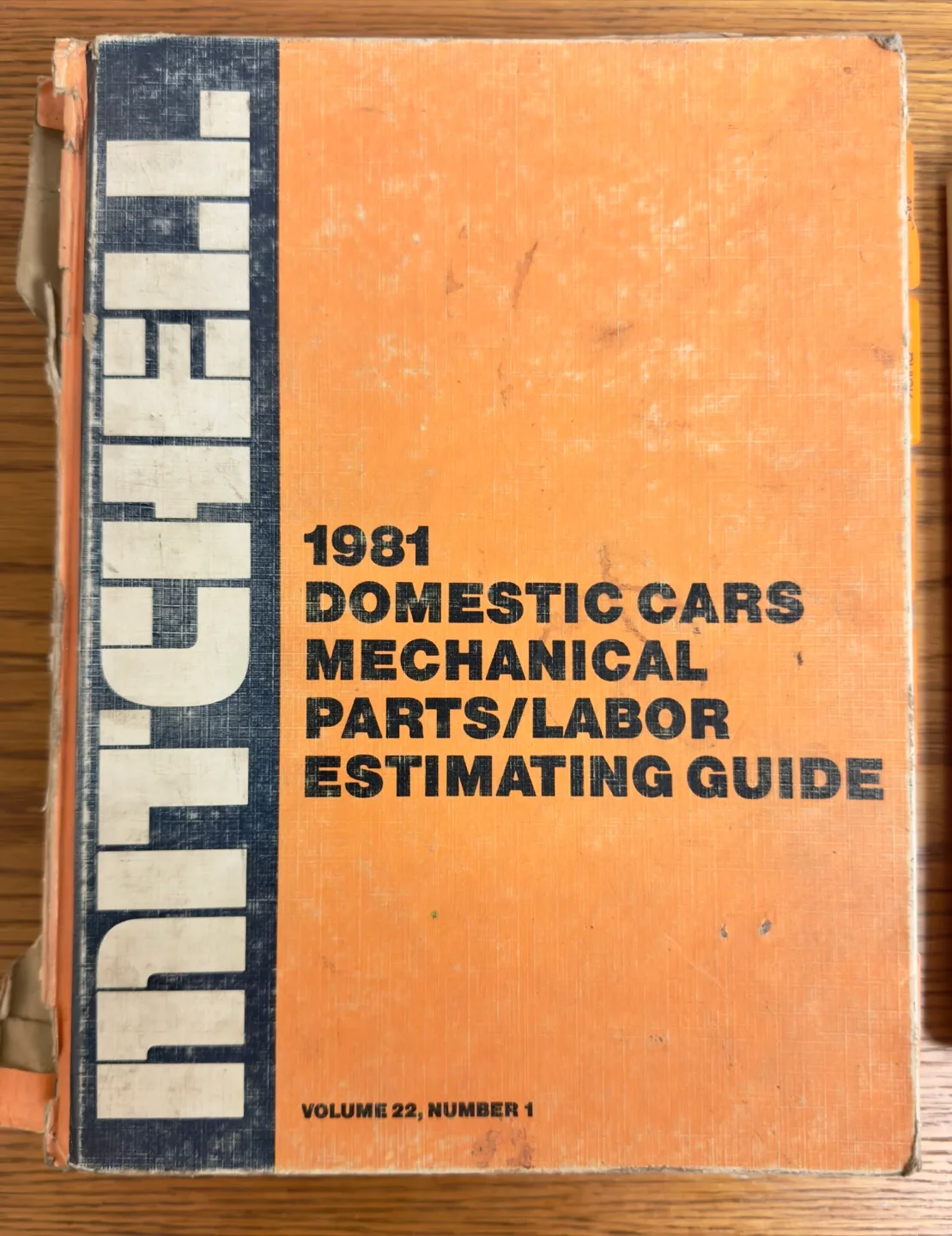 Vintage Mitchell 1981 Domestic Cars Mechanical Estimating Guide thumbnail