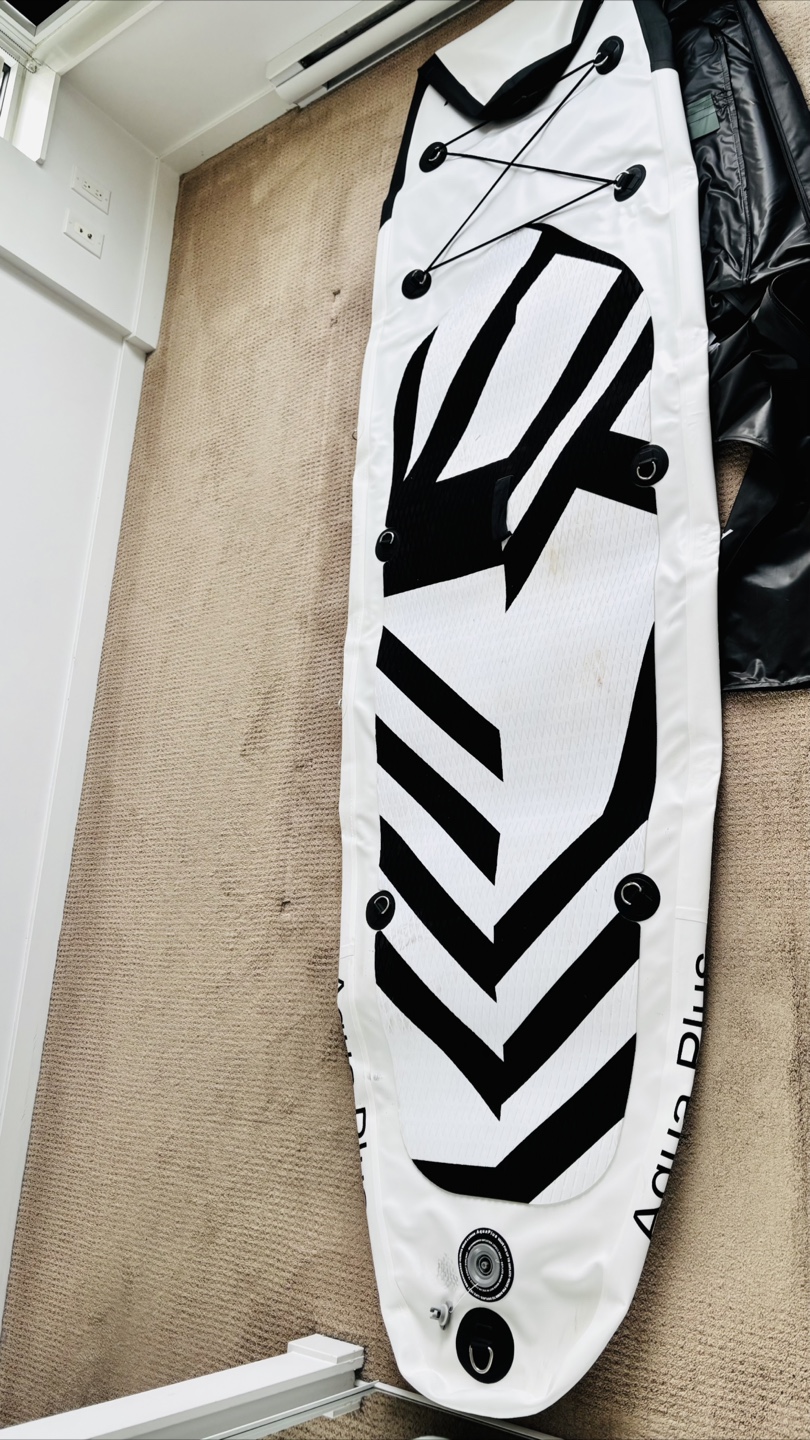 Aqua Plus Inflatable Paddle Board - Like New! - photo 2