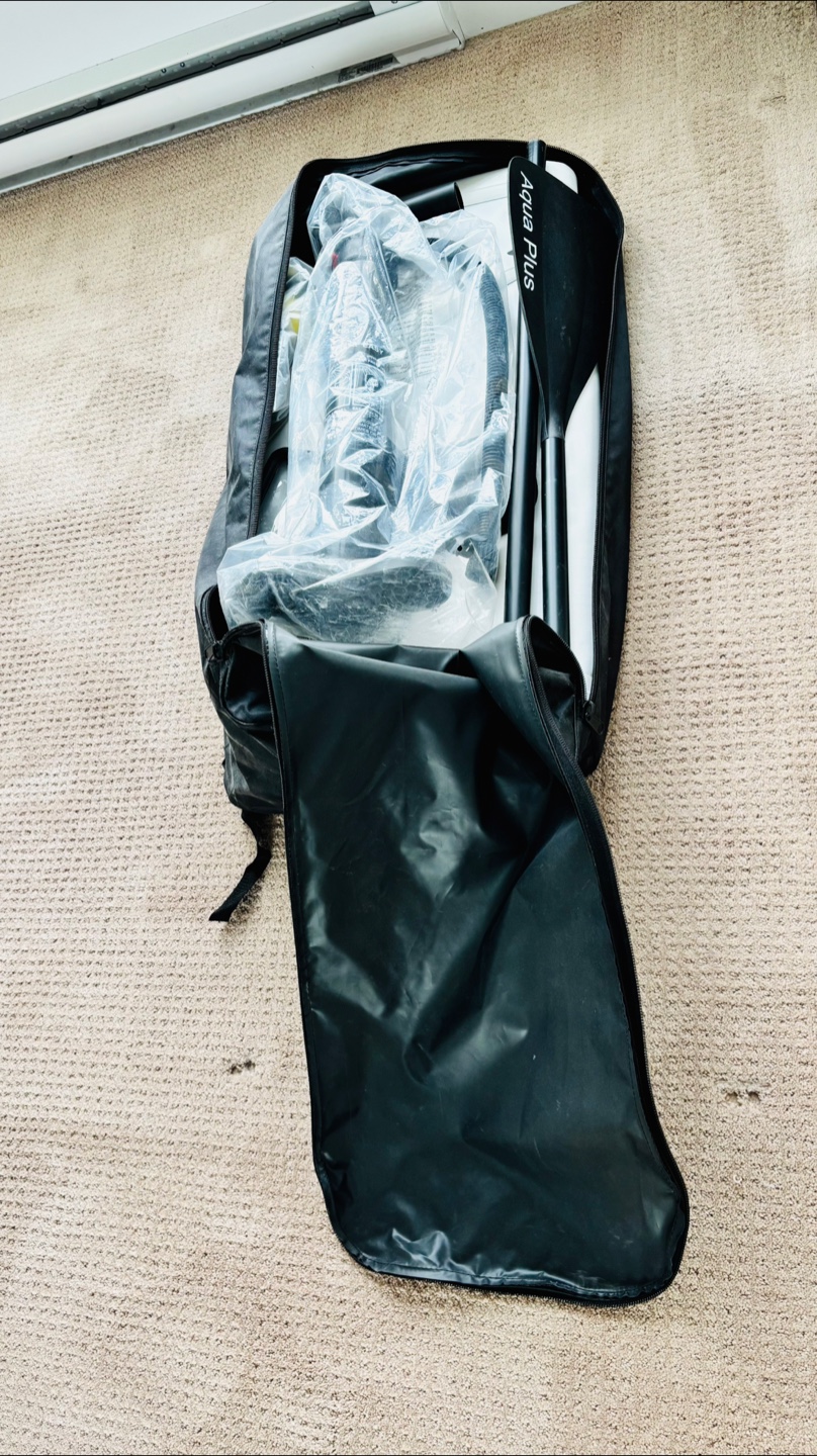 Aqua Plus Inflatable Paddle Board - Like New! - photo 4