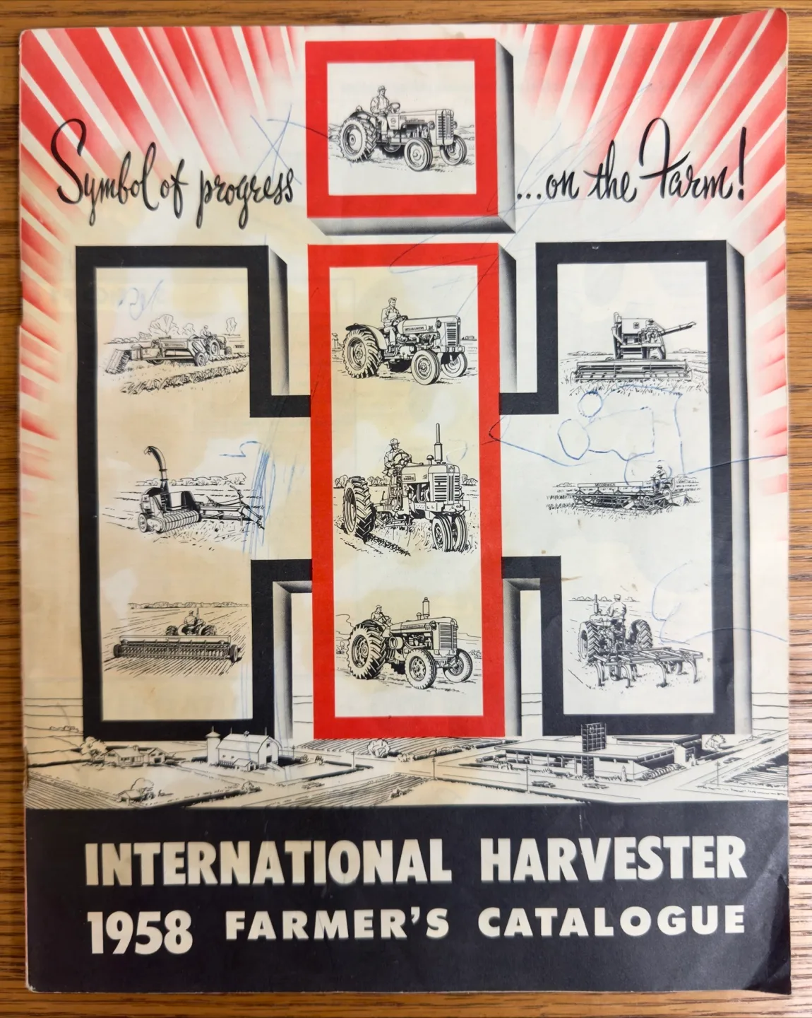 Vintage International Harvester 1958 Farmer's Catalogue thumbnail