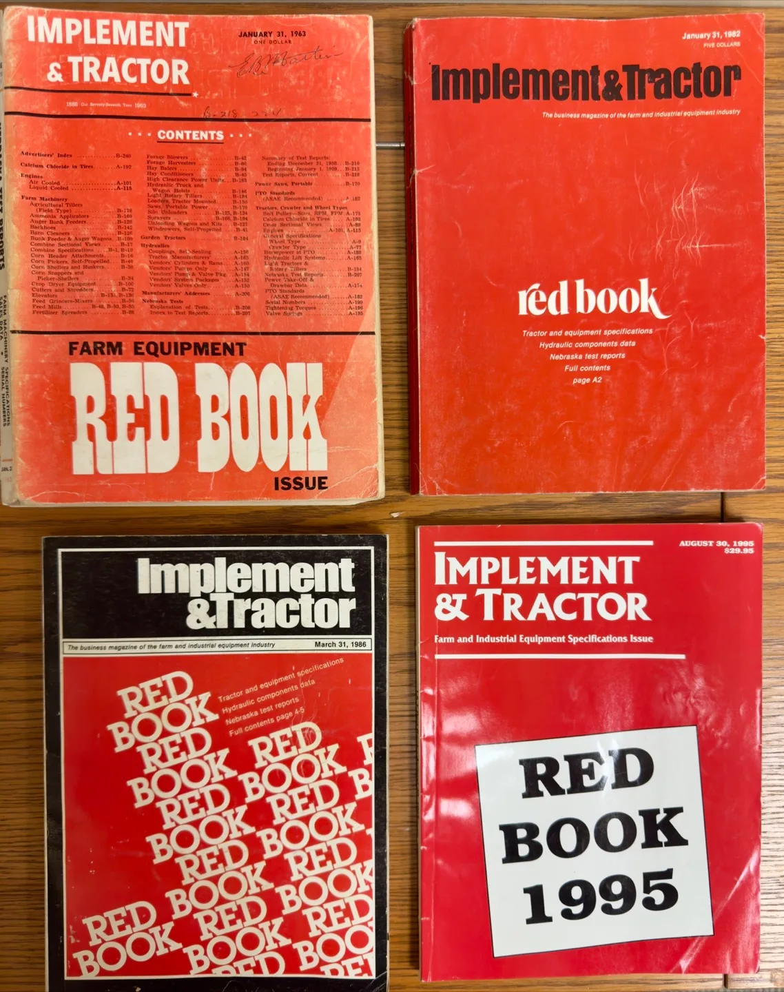 Implement & Tractor Red Books thumbnail