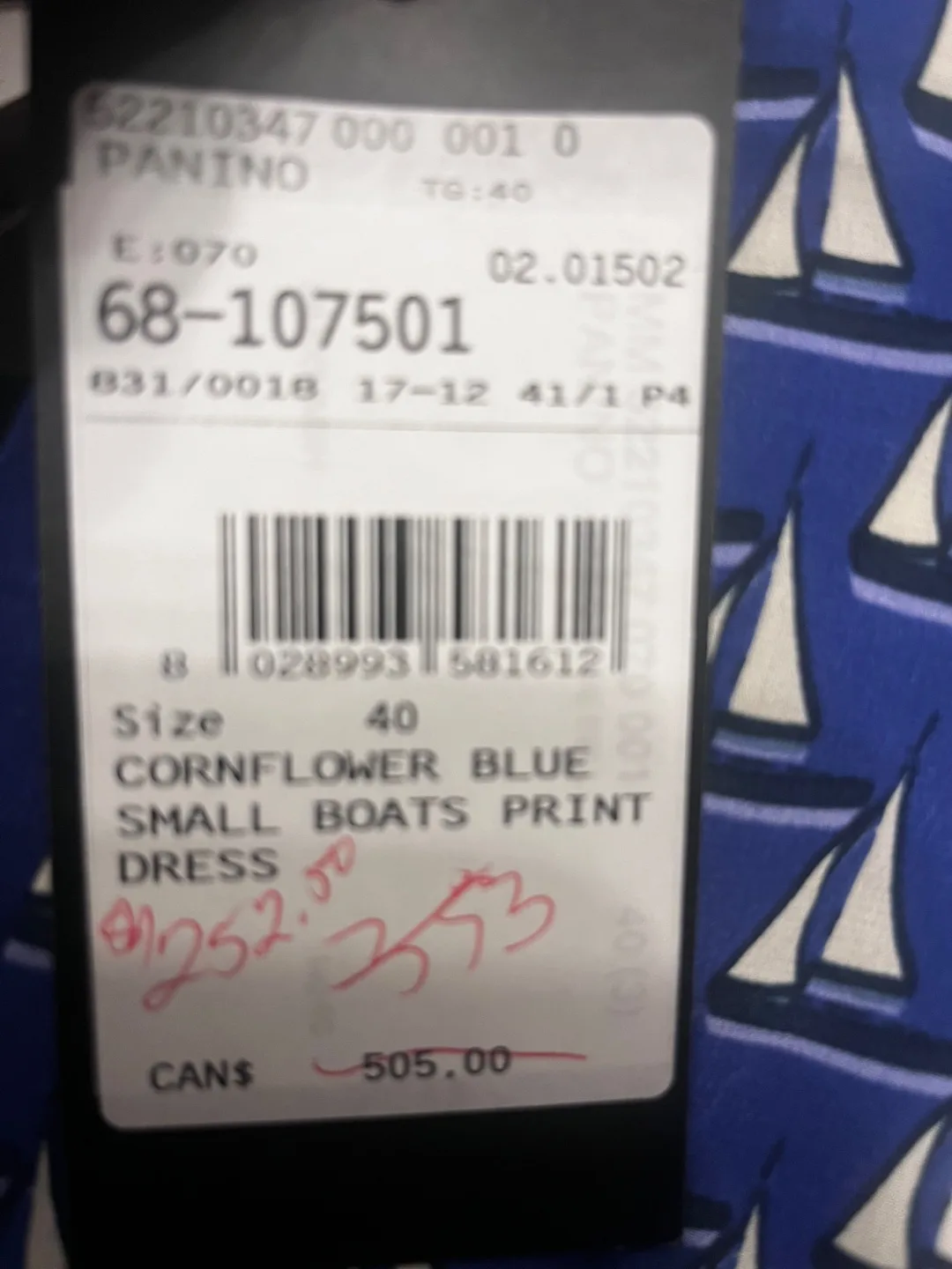 🇨🇦Weekend MaxMara Cornflower Blue dress image indicator(3)