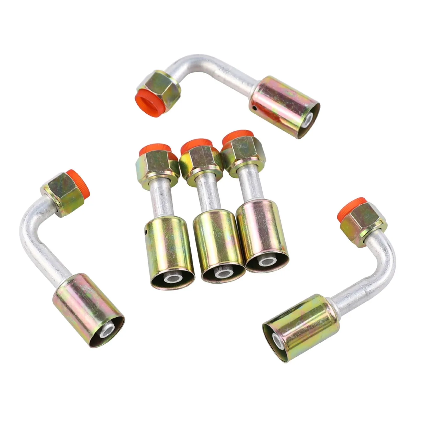 Wisepick 25PCS Air Conditioning Hose and Fitting Kit image indicator(2)