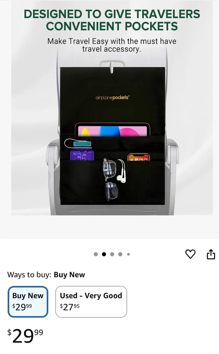 Airplane Pockets - ATTENTION TRAVELERS image indicator(5)