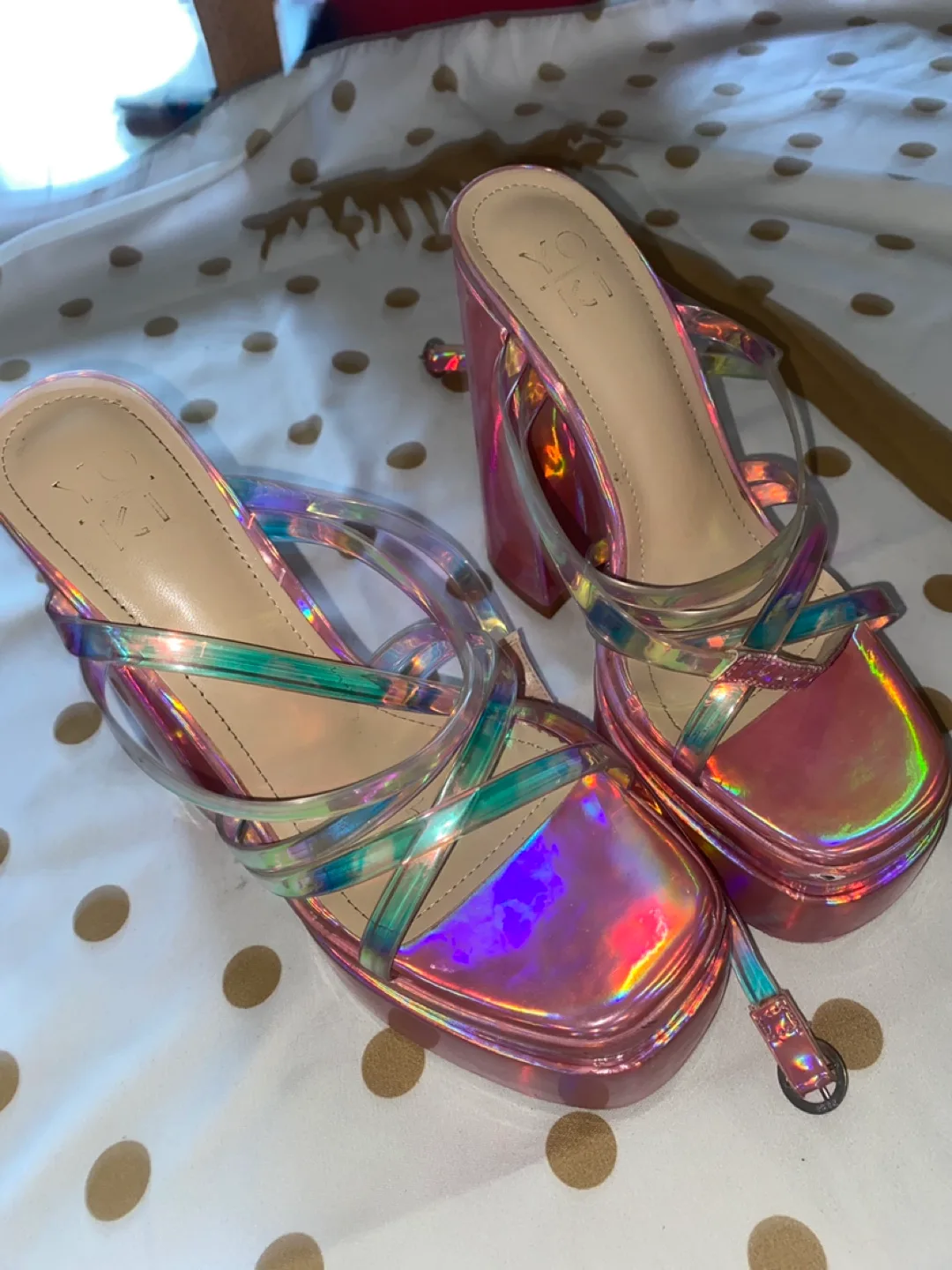 Simmi London Platform Heels - Size 8 thumbnail