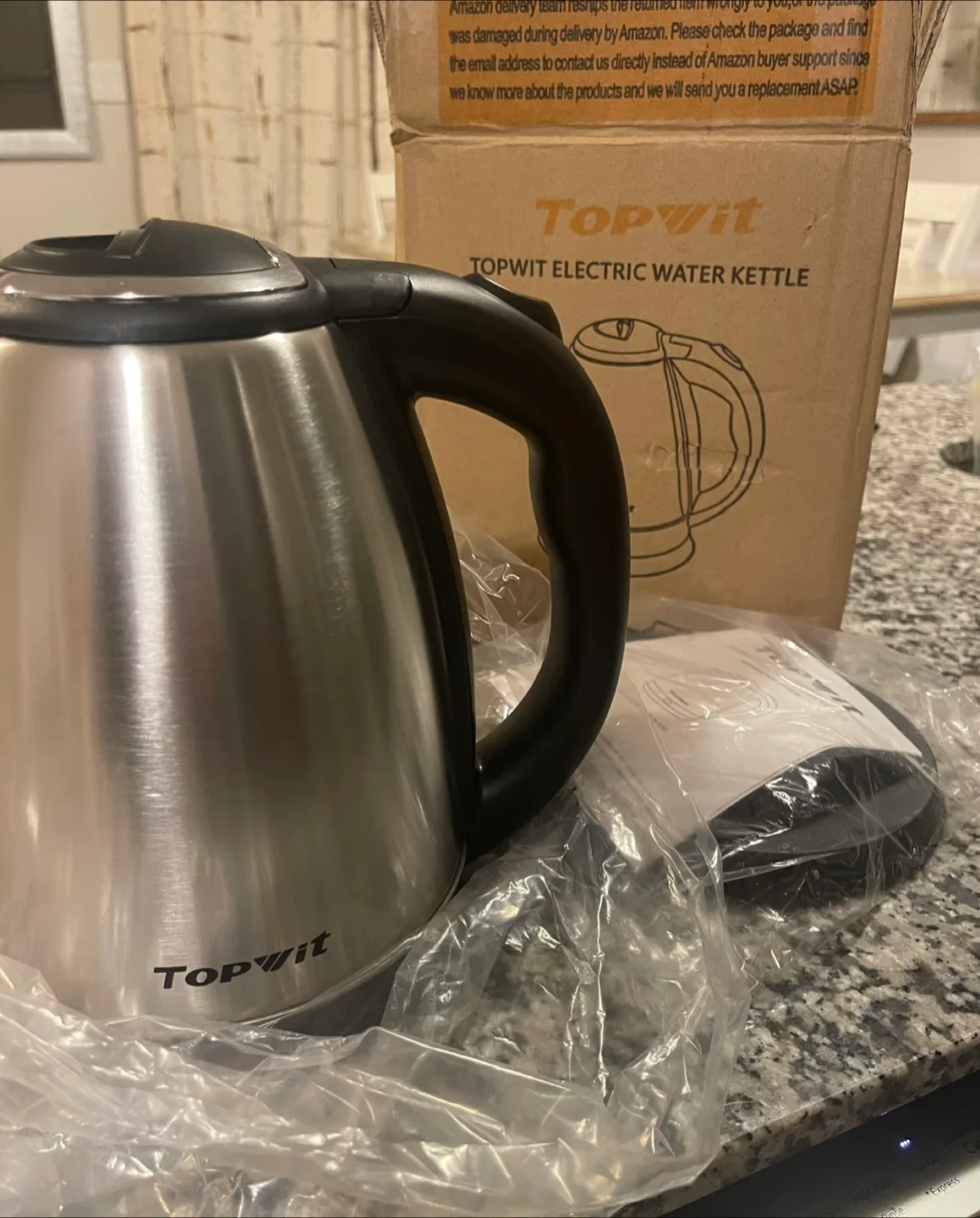 Topwit Electric Water Kettle - Brand New! thumbnail