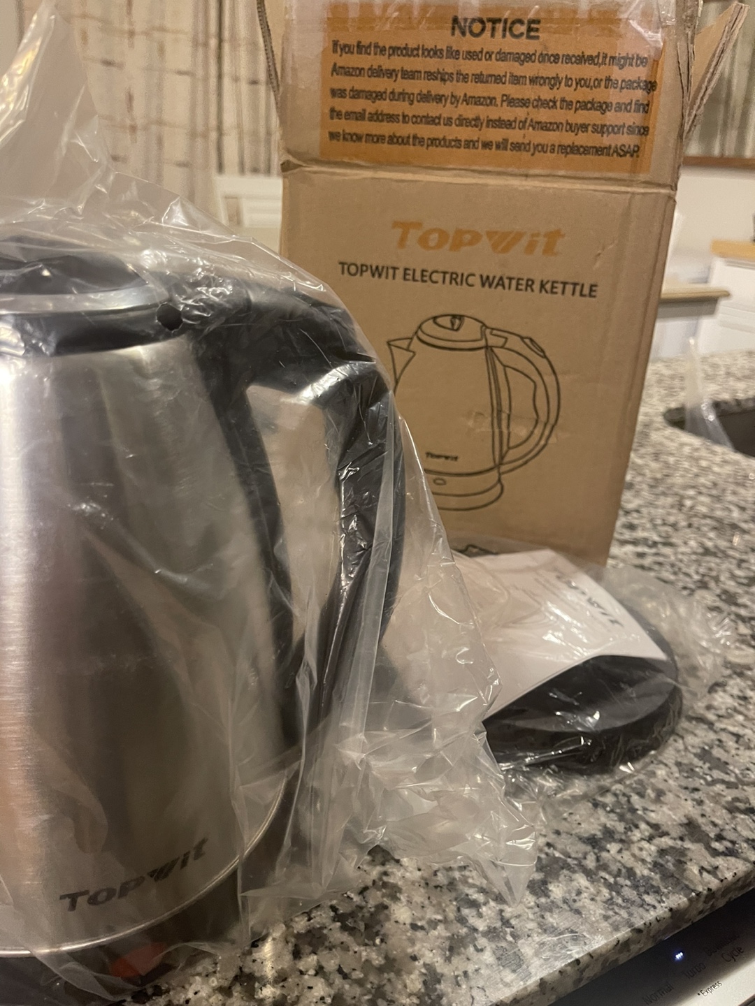 Topwit Electric Water Kettle - Brand New! - photo 3