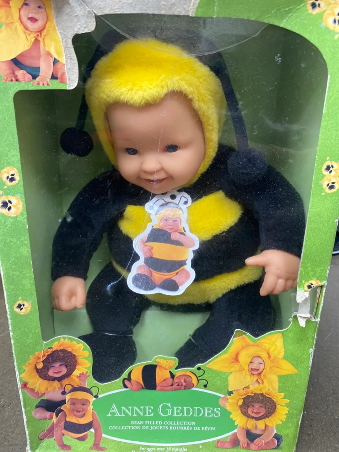 Anne Geddes Bee Bean Filled Doll thumbnail