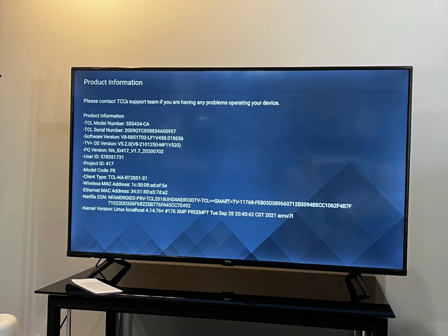 TCL 55” Class 4 Series 4K Smart Android TV - 55S434-CA image indicator(2)