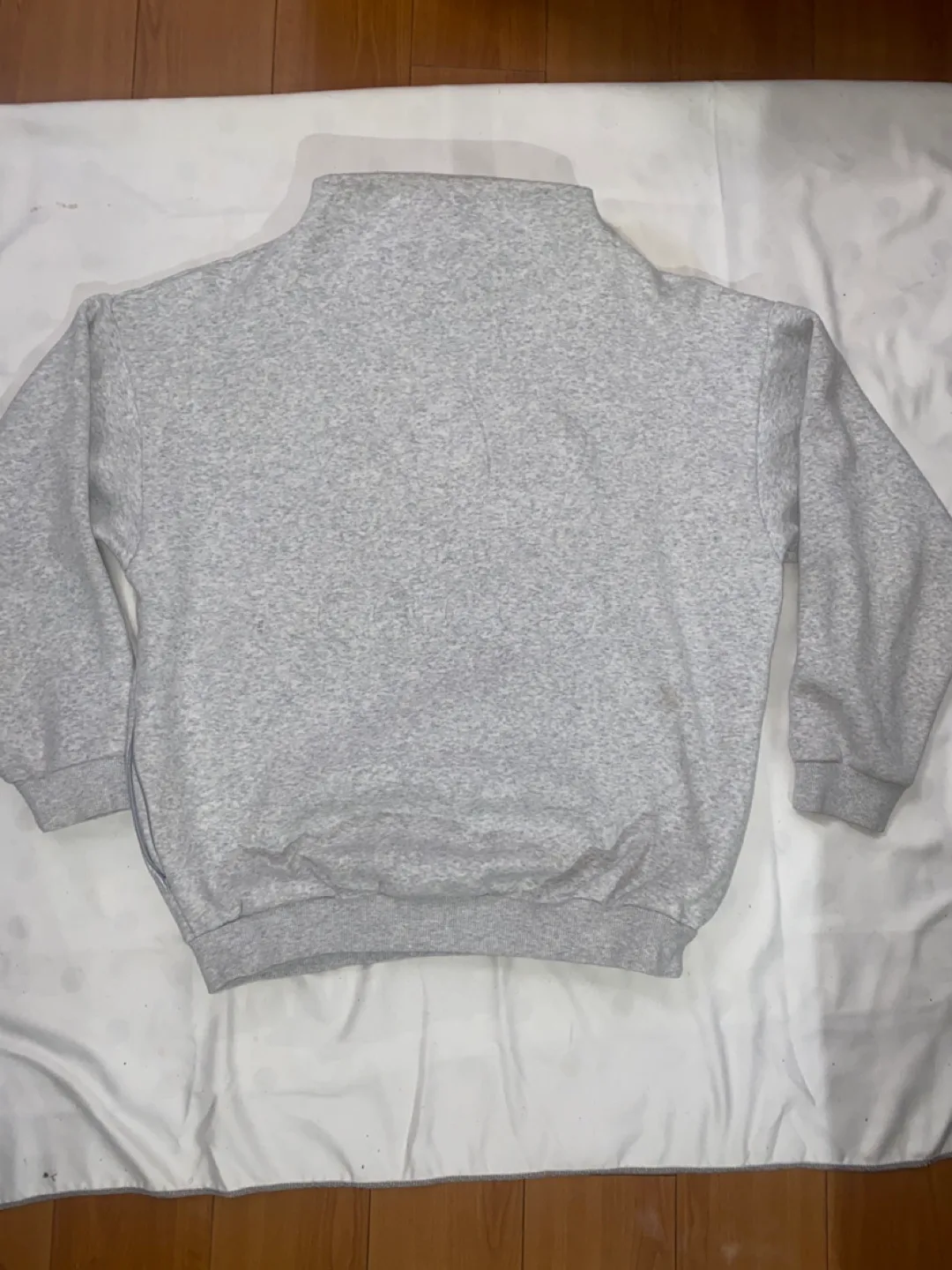 Adidas Grey Sweatshirt- Small/Med thumbnail