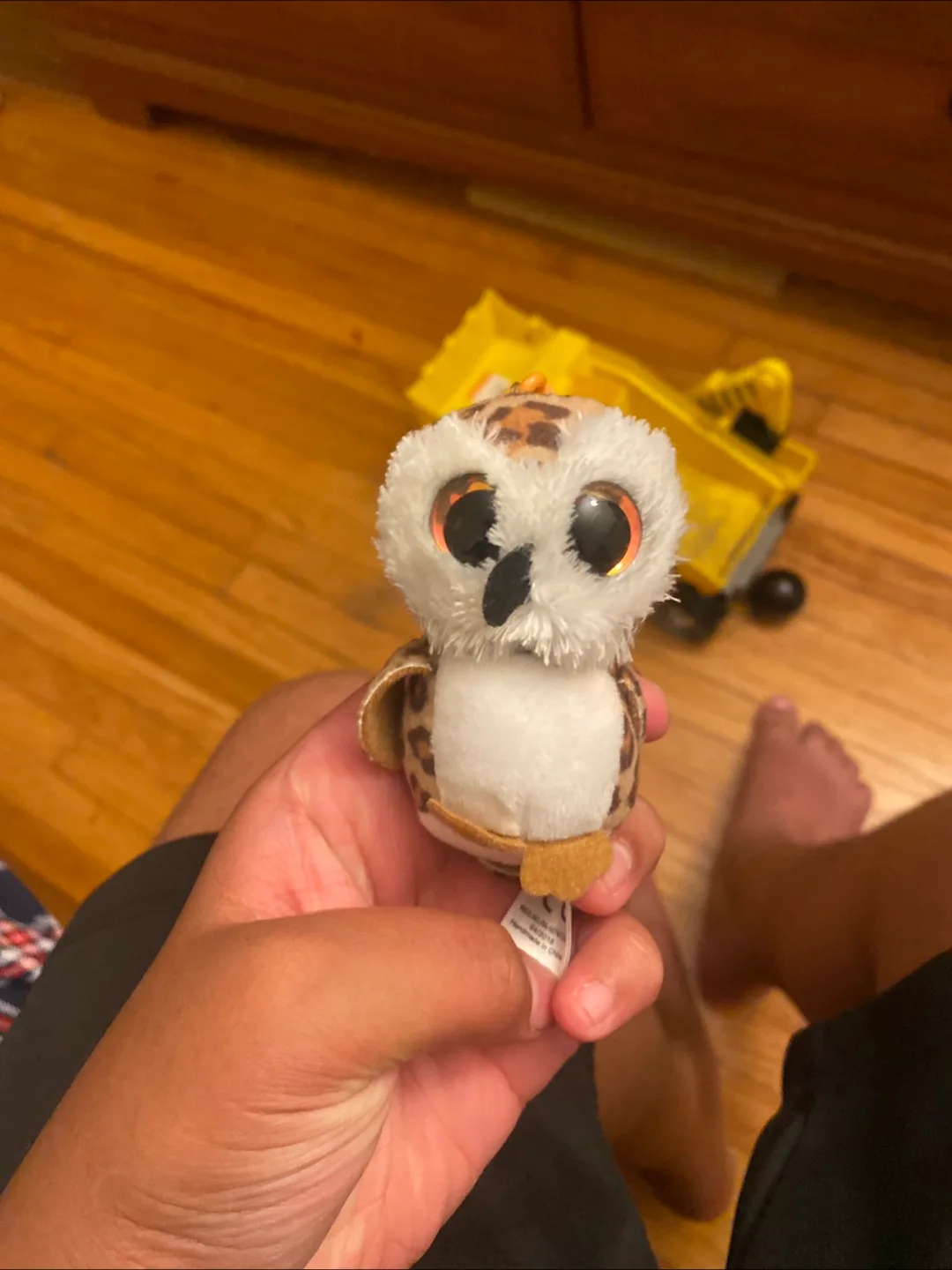 Ty Beanie Boo Clip - Owlette the Owl thumbnail