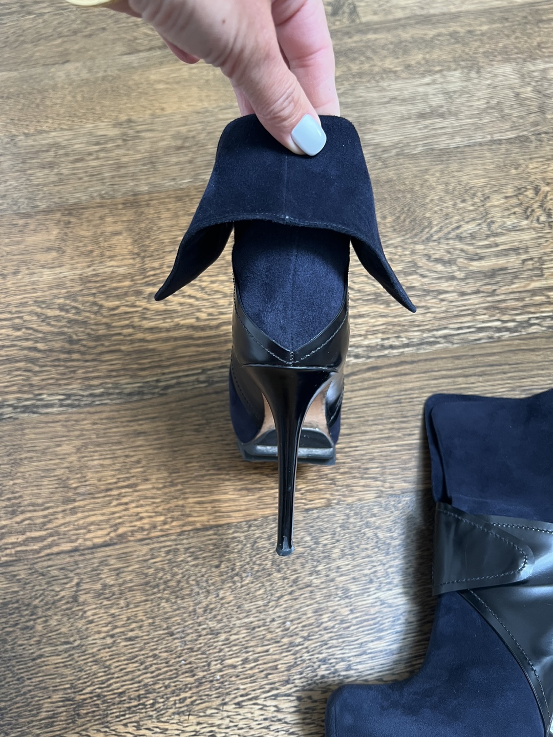 Camilla Skovgaard London Blue Suede Boots - Size 40 - photo 2