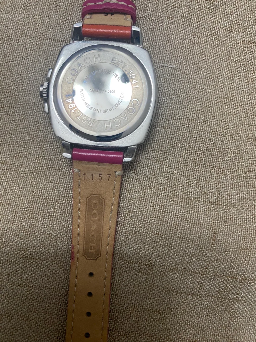 Coach Ladies' Watch with Colourful Band image indicator(4)