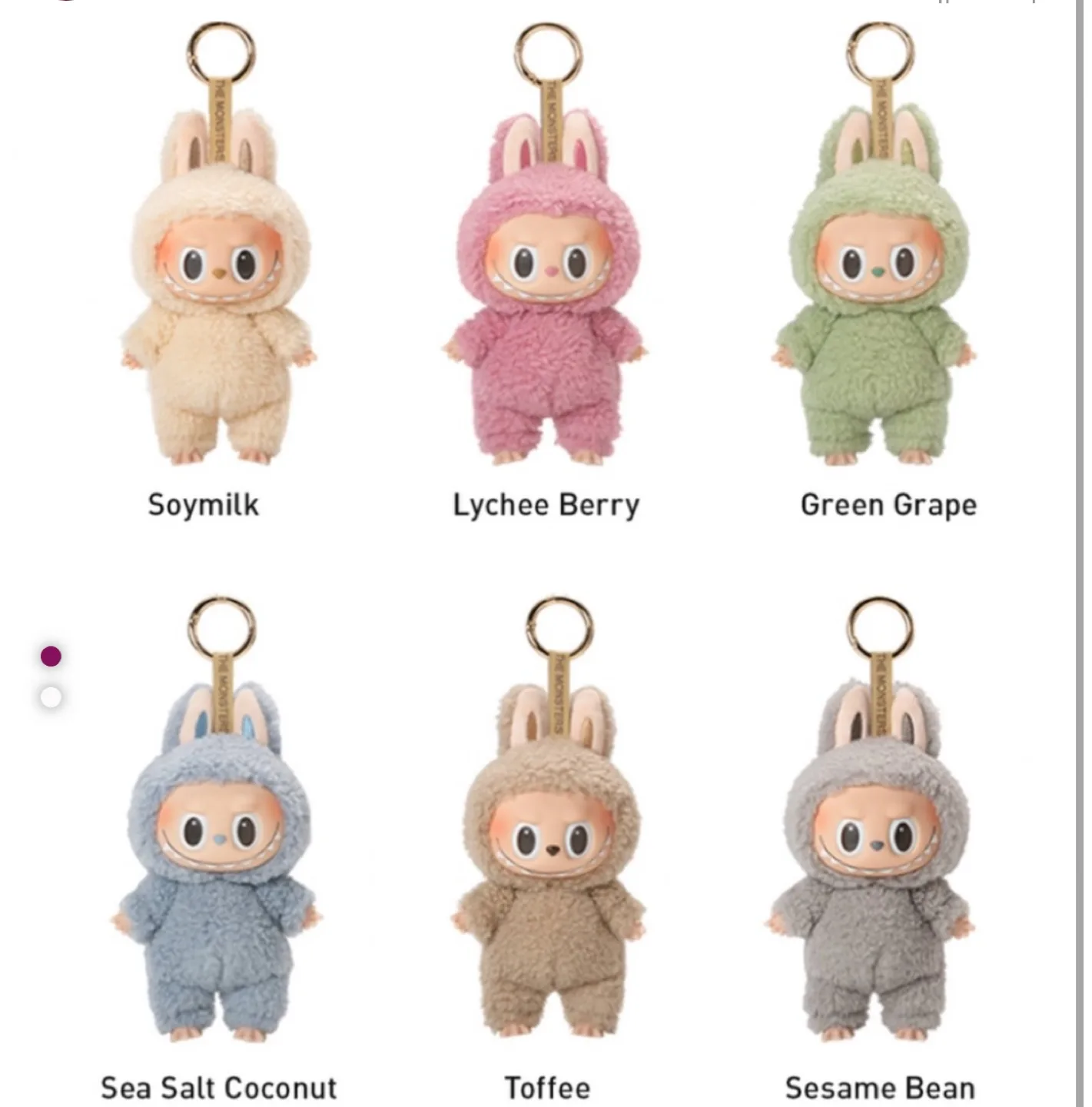 The Monsters Blind Box Plush Keychains thumbnail