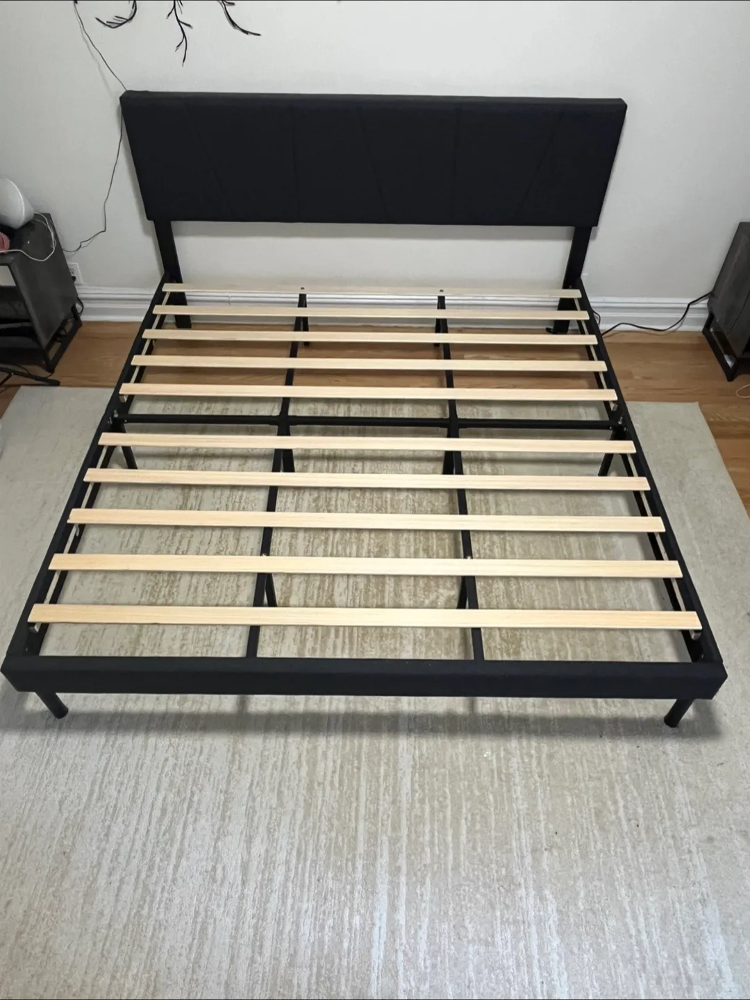 King size bed frame thumbnail