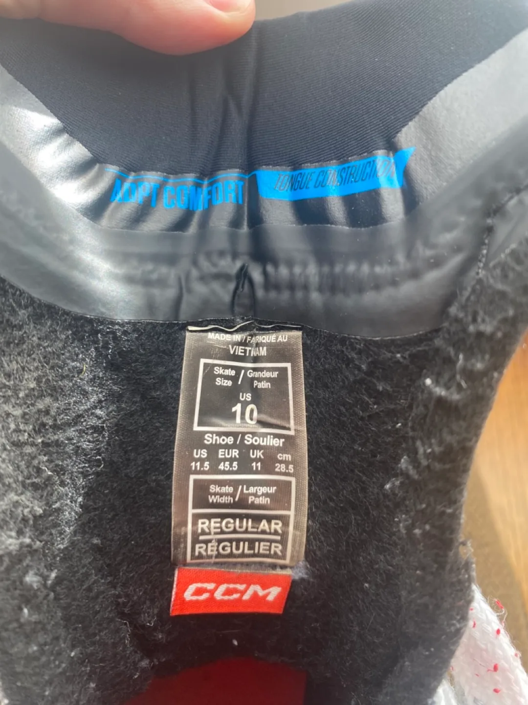 CCM JetSpeed XTRA SE Ice Hockey Skates - Size 10 image indicator(4)