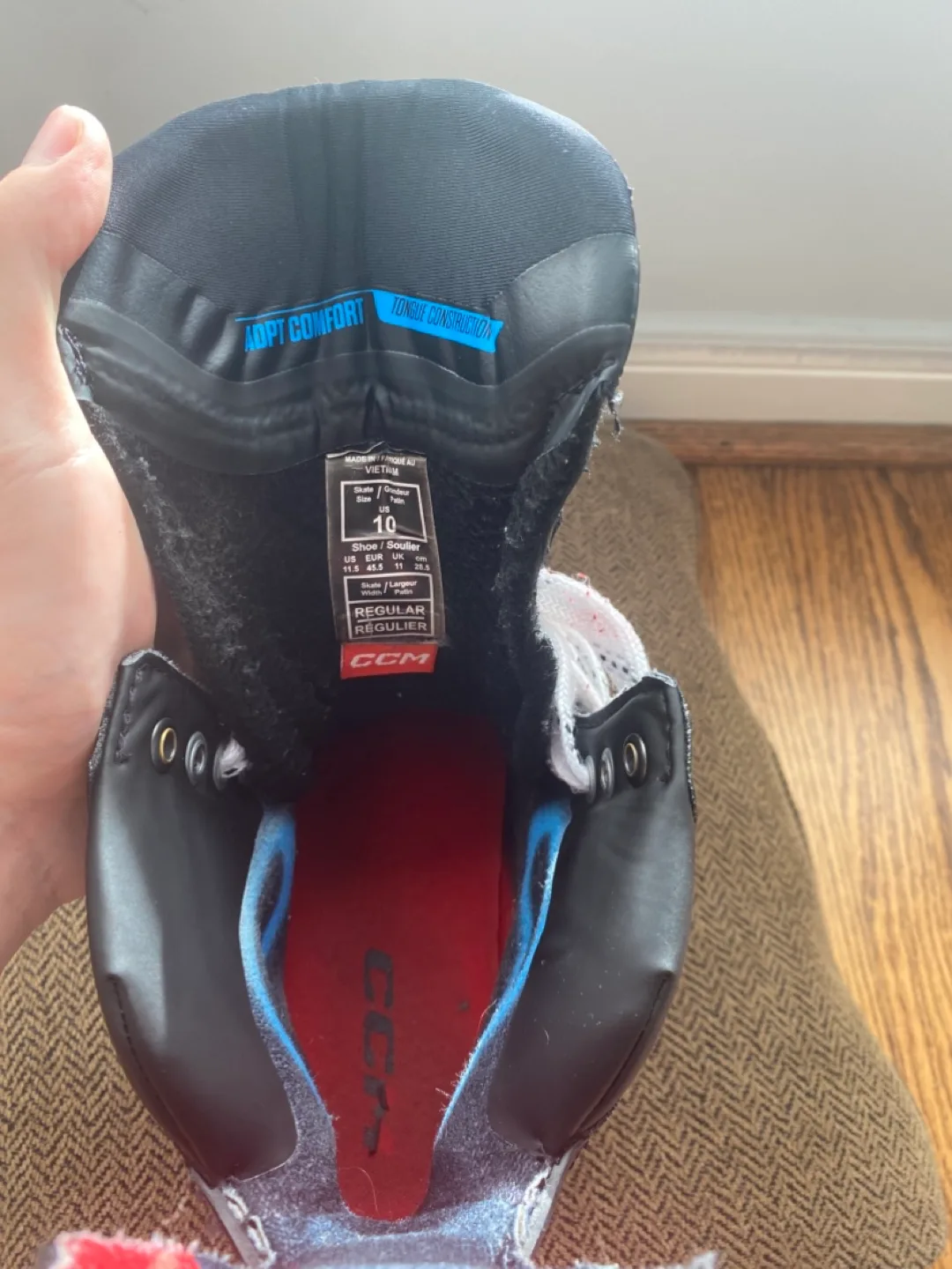 CCM JetSpeed XTRA SE Ice Hockey Skates - Size 10 image indicator(5)