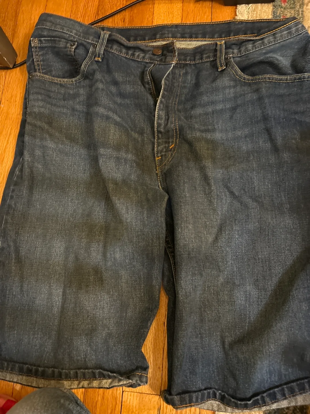 Levi's Denim Shorts - Size 38 thumbnail