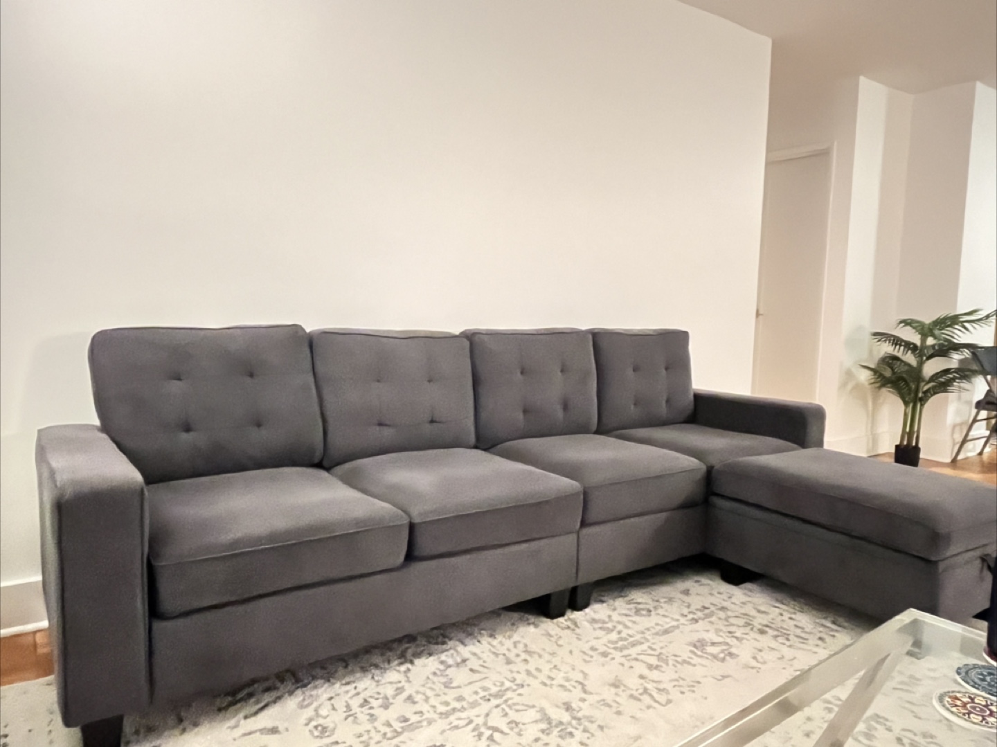 L-Shape Sectional Sofa with reversible chaise - photo 3