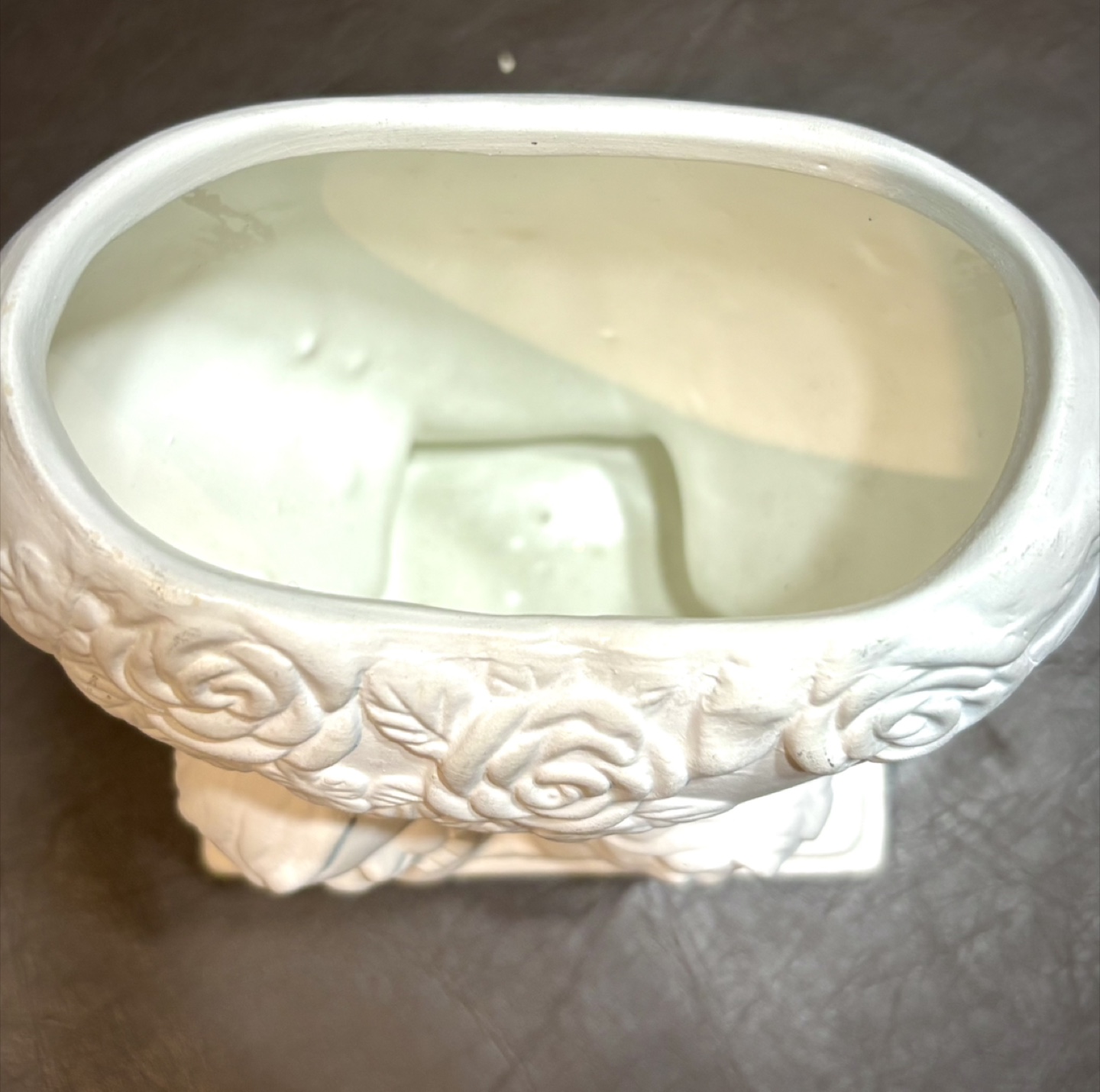Angel Heart Ceramic Vase, ready to paint. - photo 2