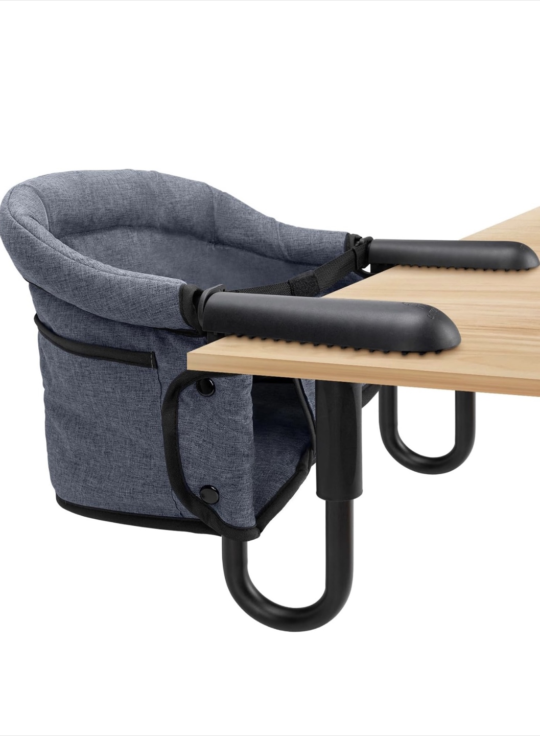 Lulunemo Hook-On Table High Chair - Grey - photo 2