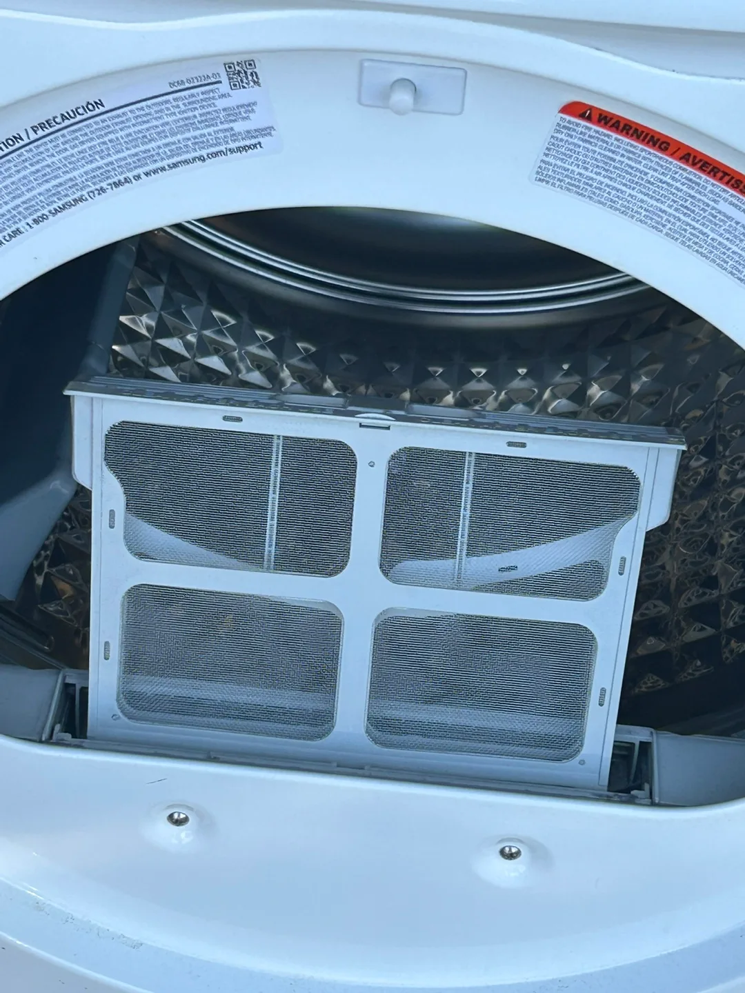 Samsung DVE22N6850W Front Load Electric Dryer, 4.0 cu.ft image indicator(6)